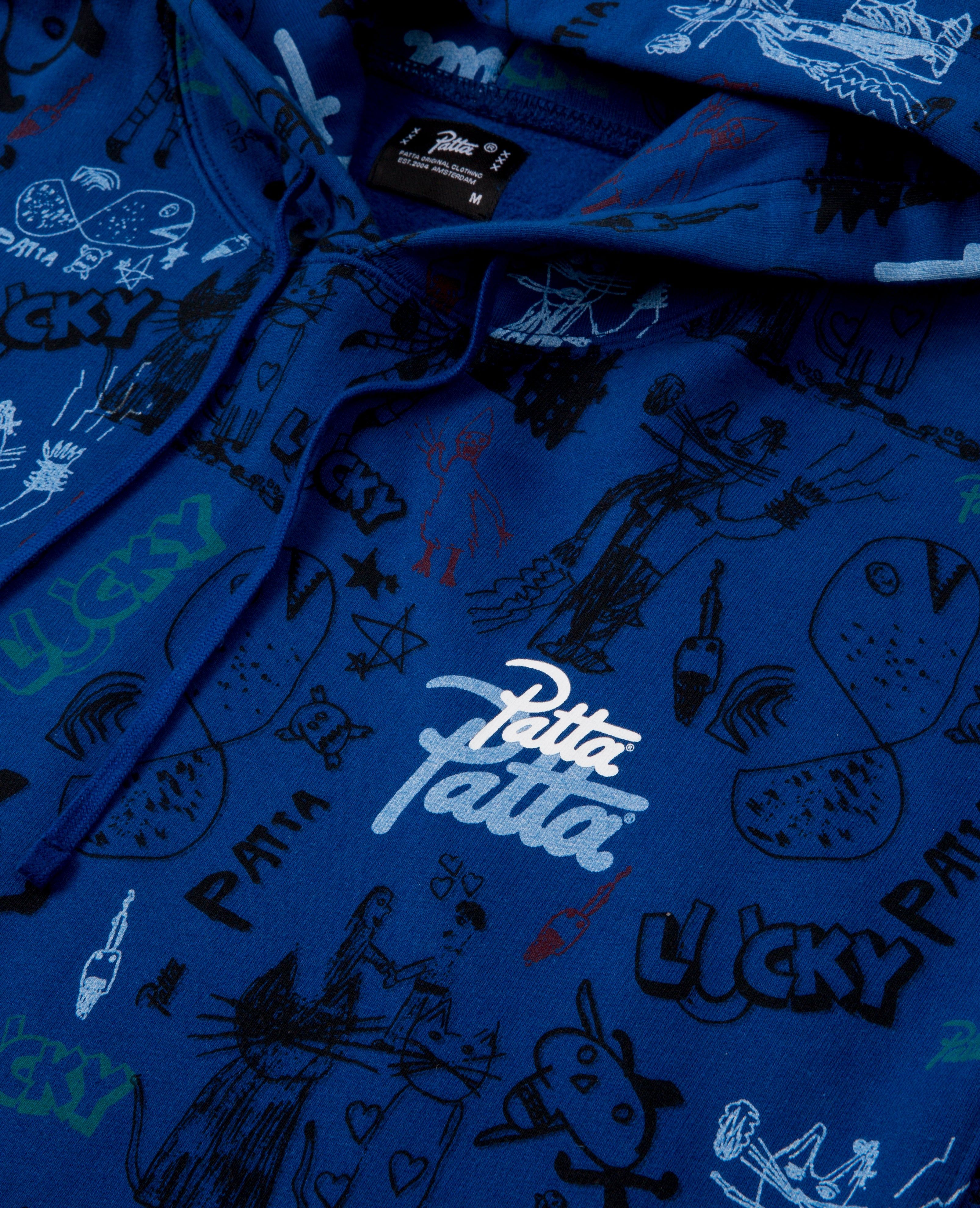 Patta Father & Son Hooded Sweater (Sodalite Blue/Multi) sold by Patta product image thumbnail 3