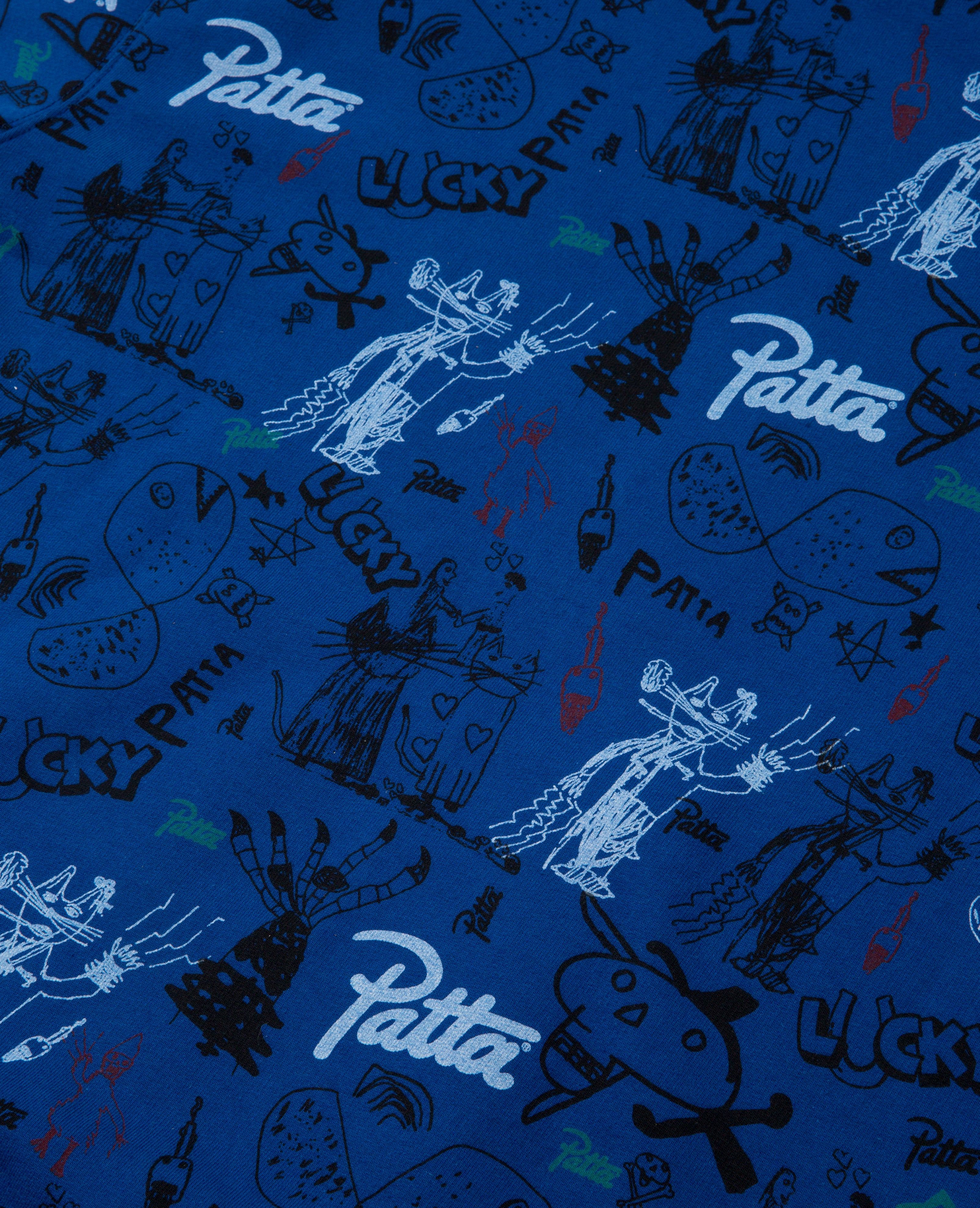 Patta Father & Son Hooded Sweater (Sodalite Blue/Multi) sold by Patta product image thumbnail 6