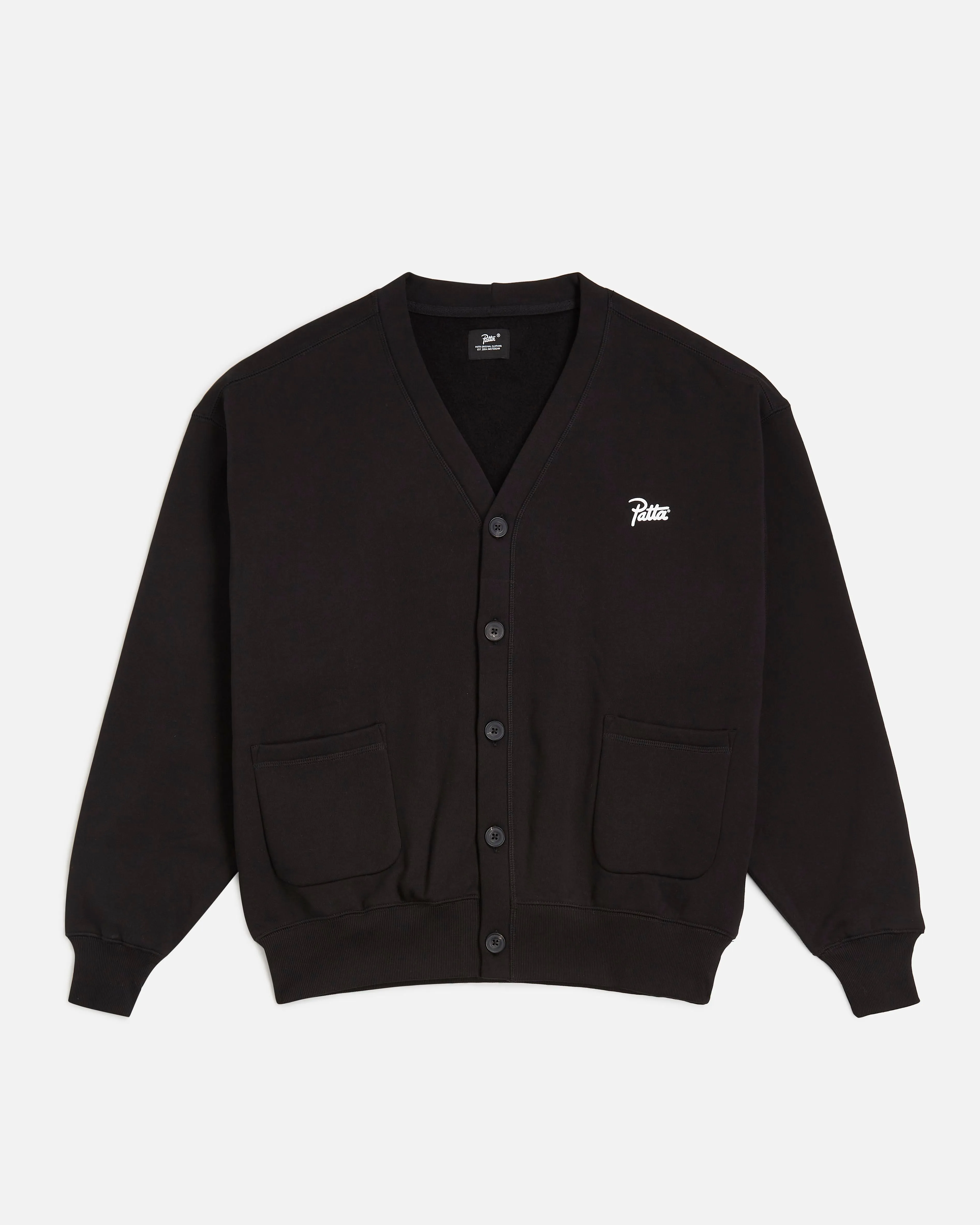Patta Classic Cardigan (Black) sold by Patta