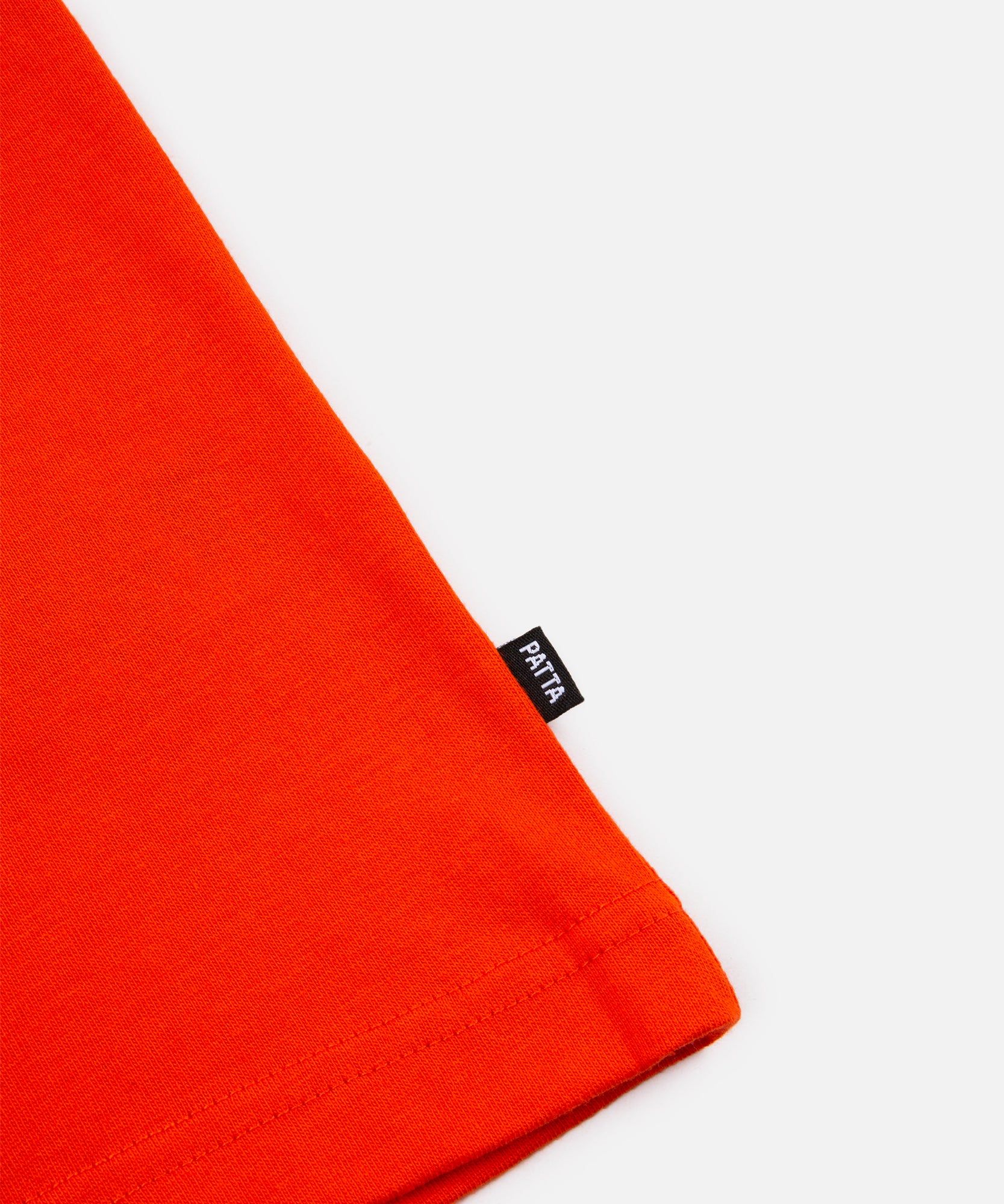 Patta Basic Script P T-Shirt (Orange) sold by Patta product image thumbnail 4