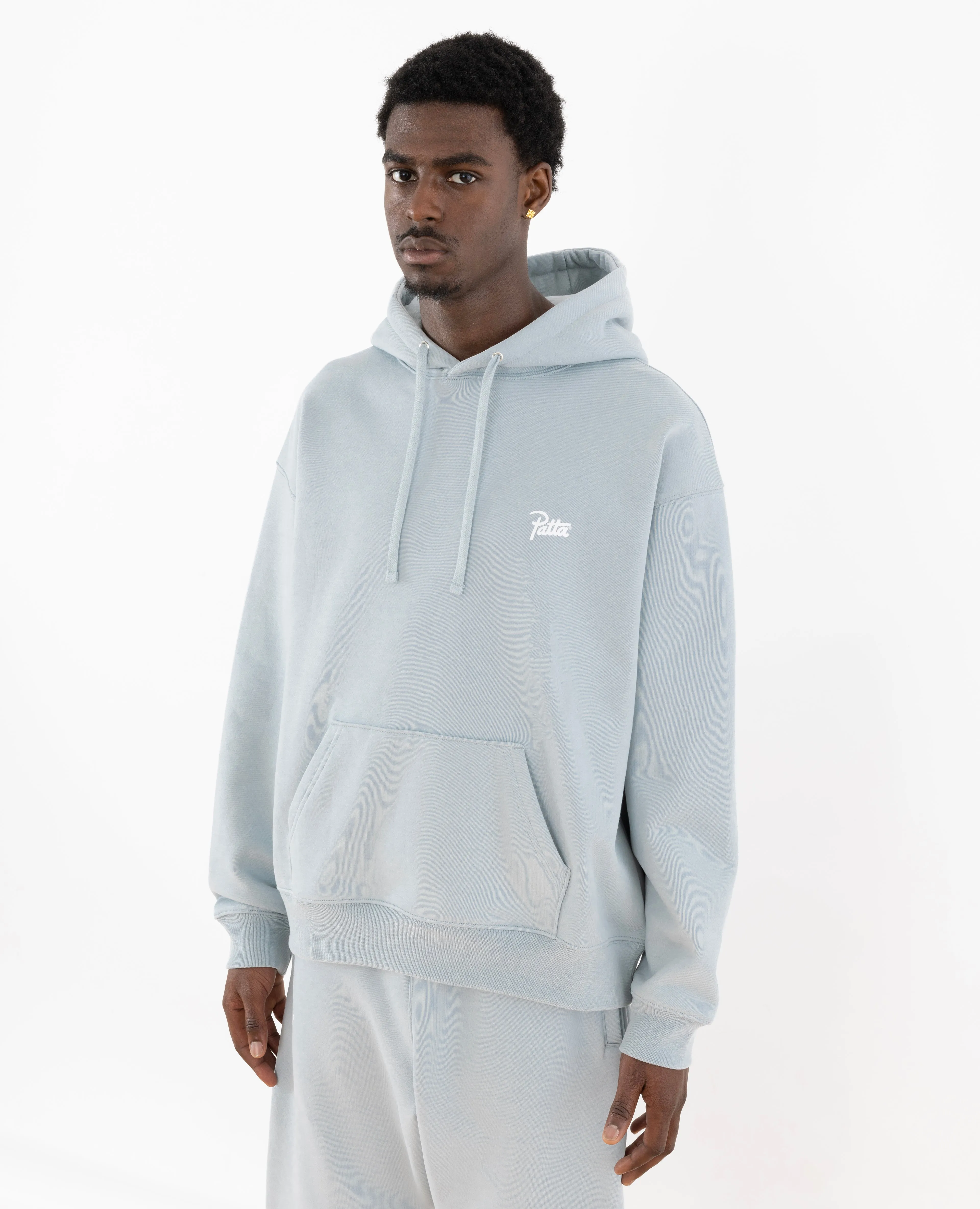 Patta Basic Hooded Sweater (Pearl Blue) sold by Patta product image thumbnail 2
