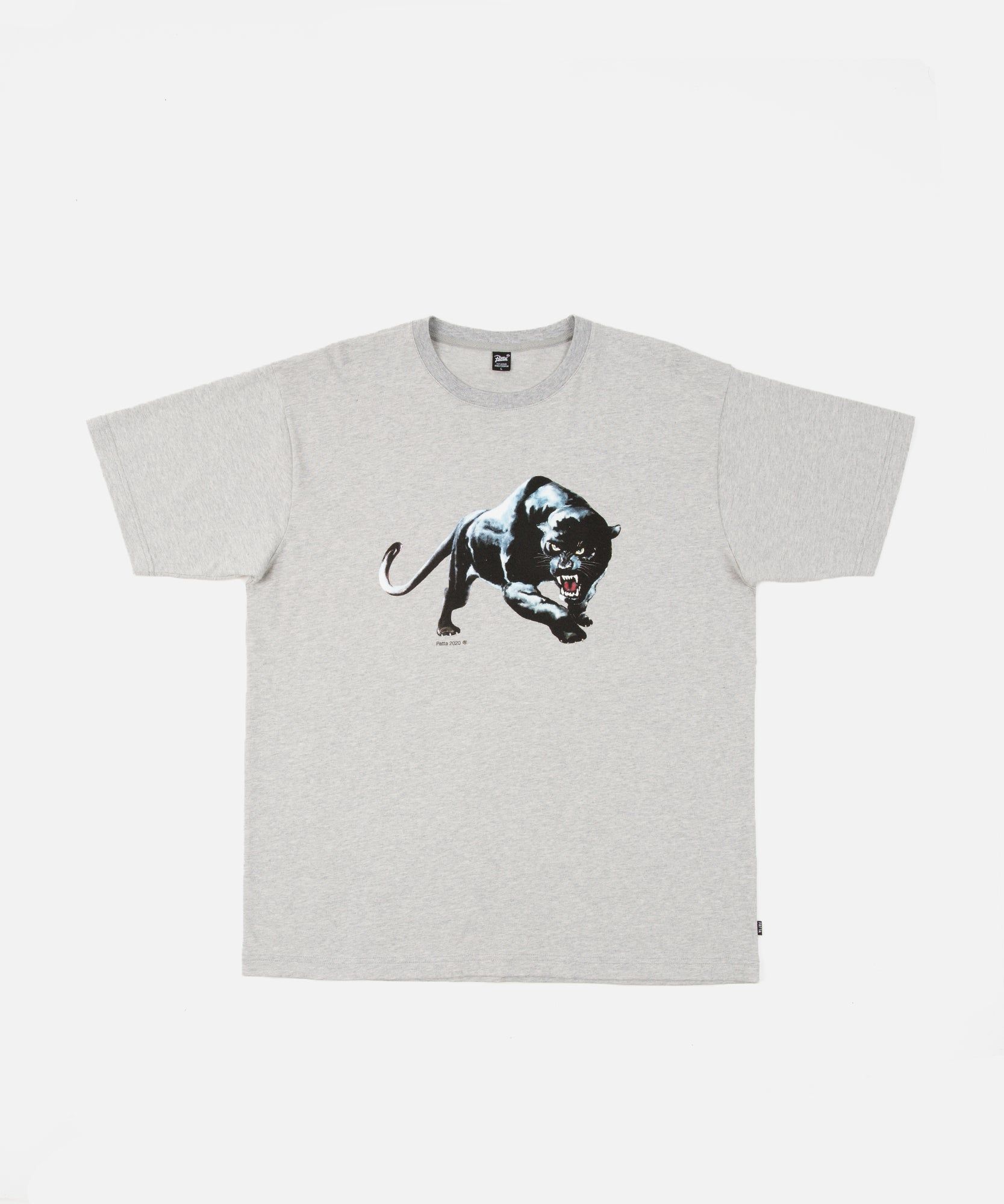 Patta Panther T-Shirt (Melange Grey) sold by Patta