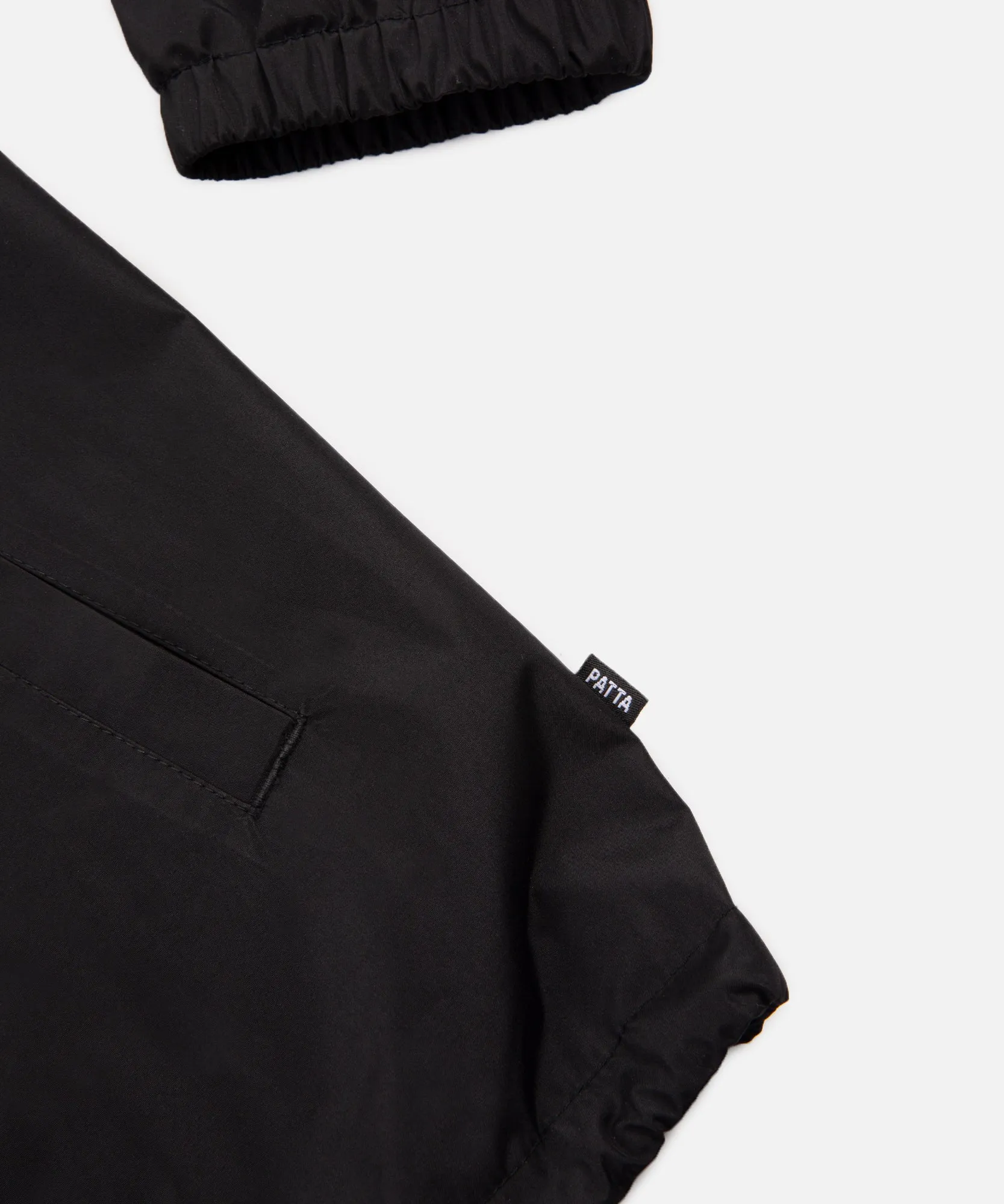 Patta Basic Coach Jacket (Black) sold by Patta product image thumbnail 5