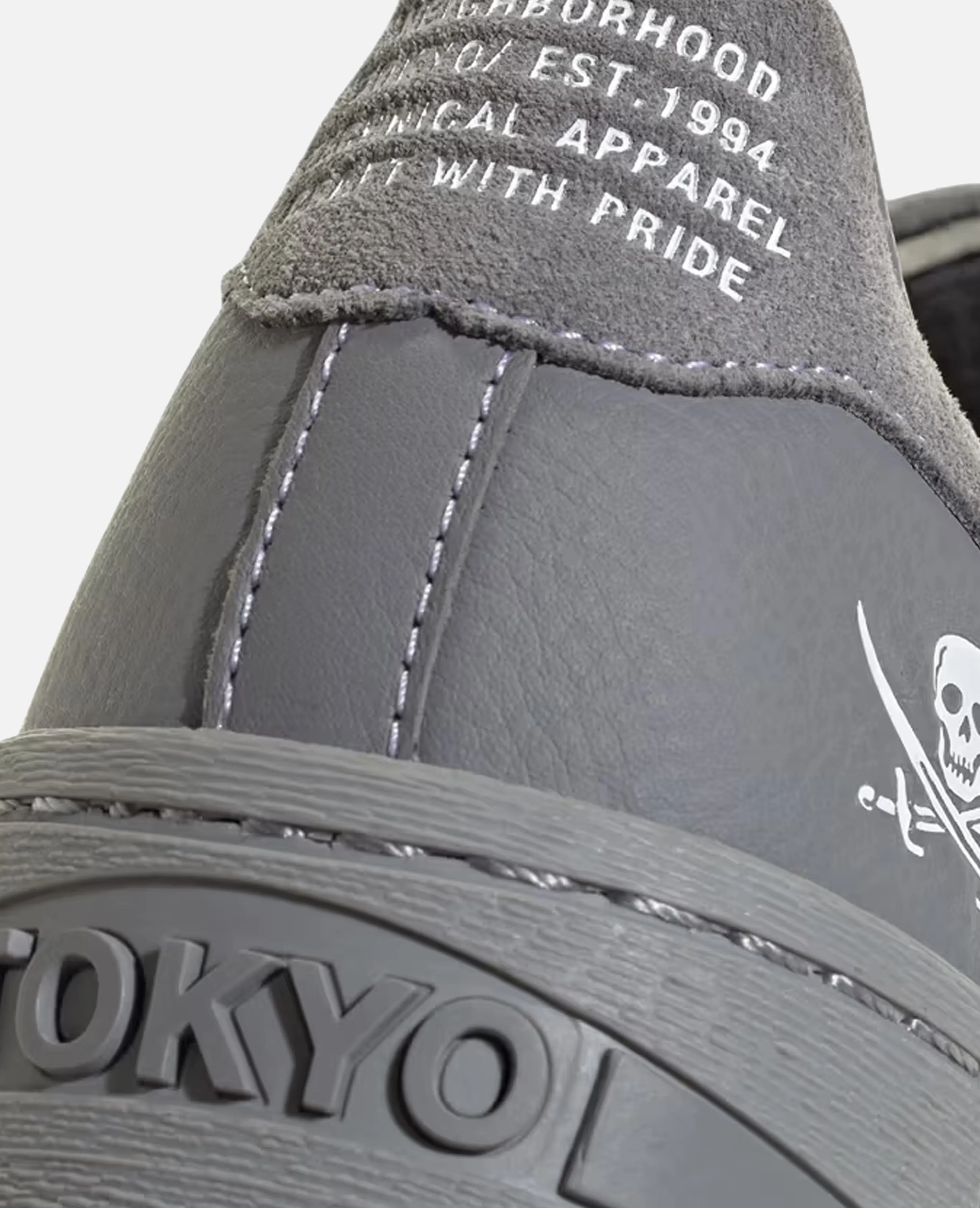 adidas Superstar x Neighborhood (Grey/Grey/CloudWhite) sold by Patta product image thumbnail 3