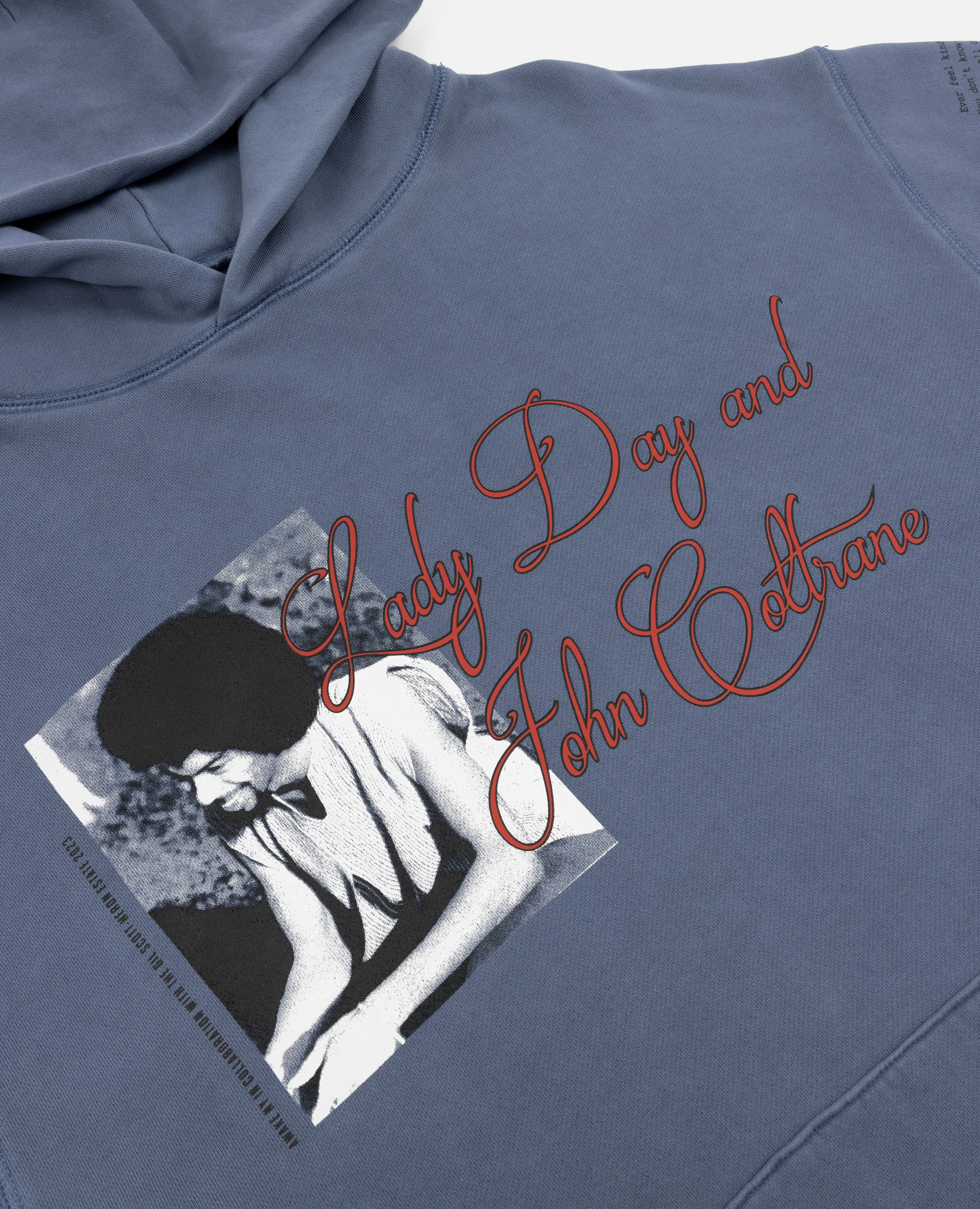 Awake NY X Gil Scott Heron Hoodie (Slate Blue) sold by Patta product image thumbnail 3