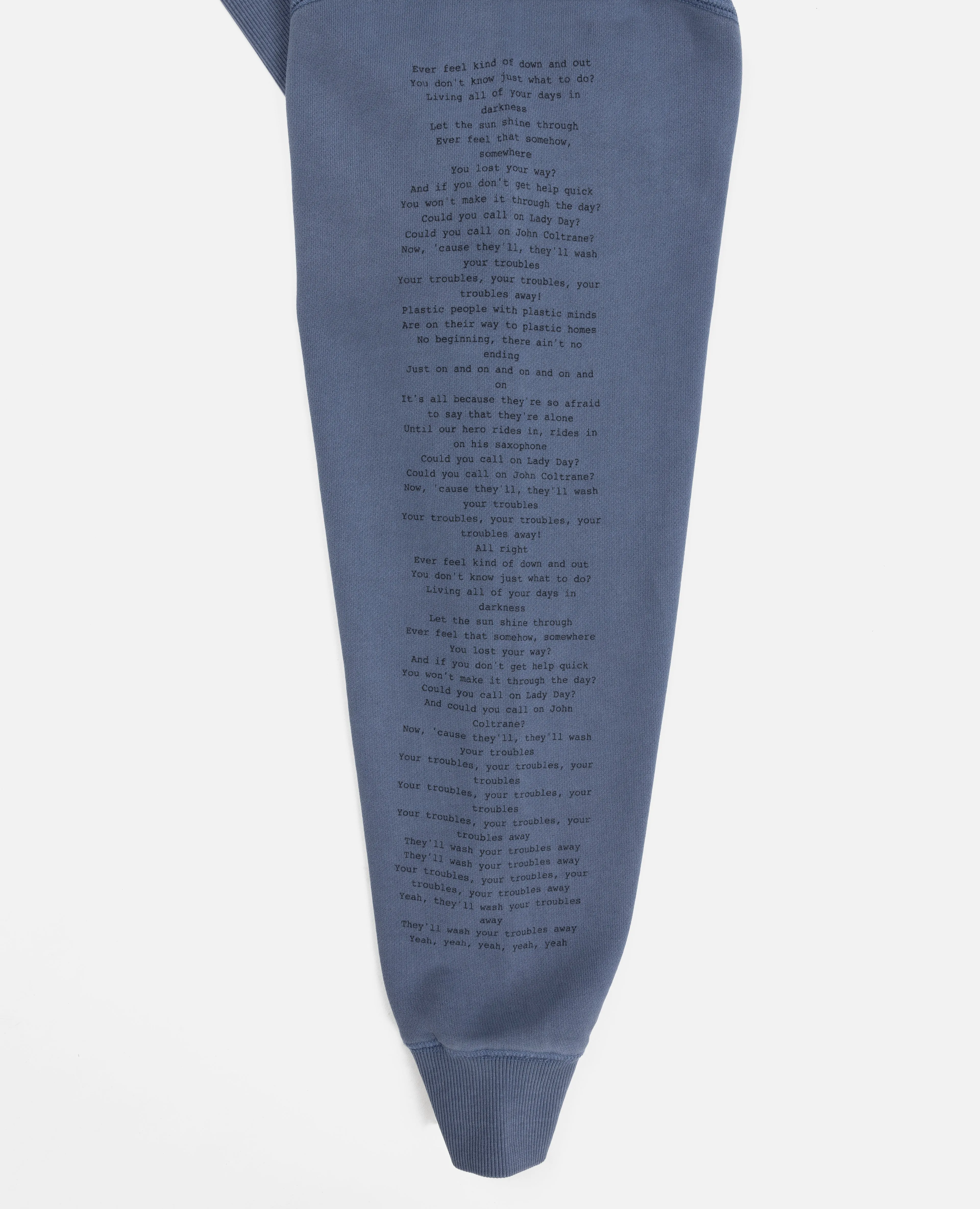 Awake NY X Gil Scott Heron Hoodie (Slate Blue) sold by Patta product image thumbnail 4