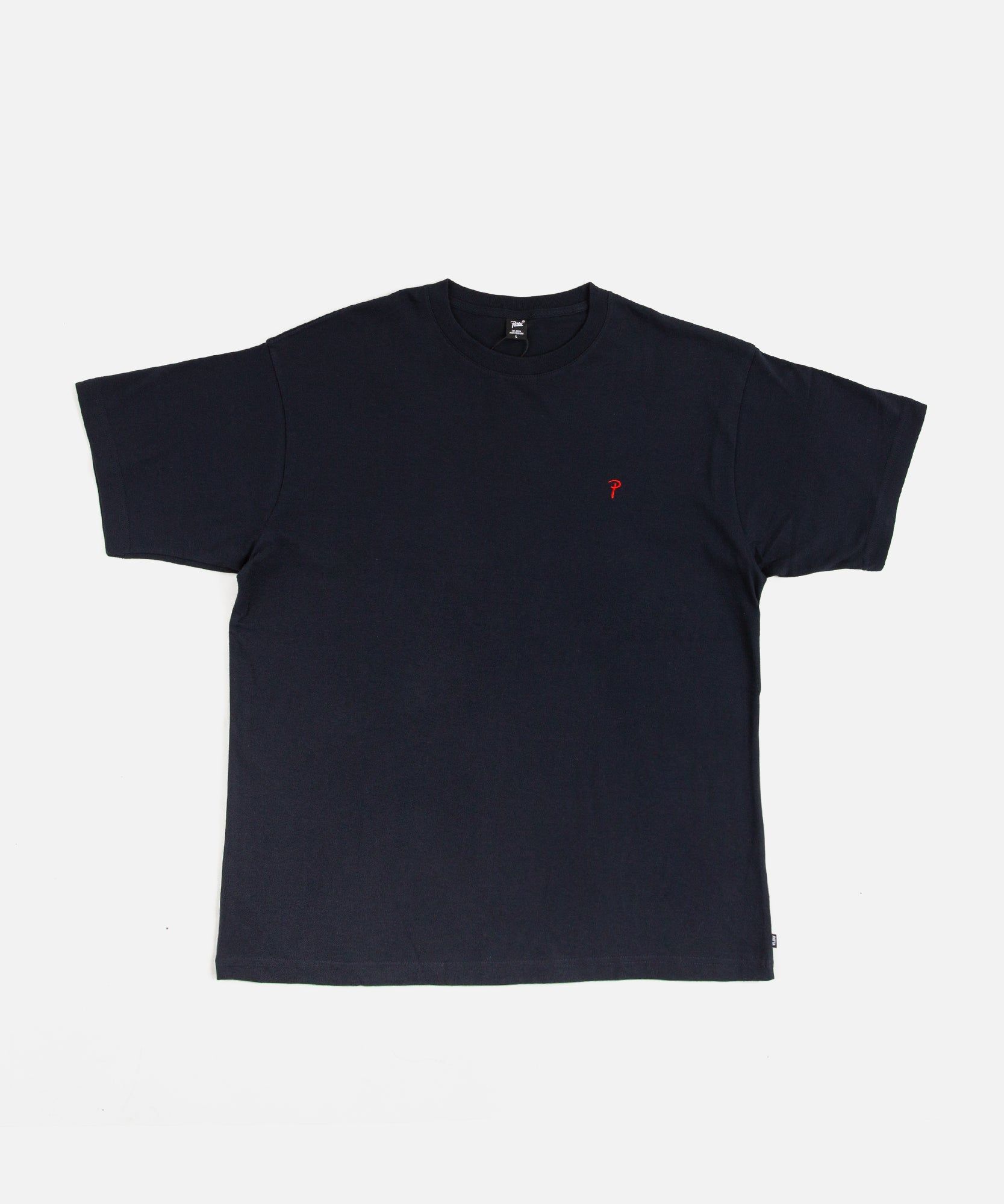 Patta Basic Script P T-Shirt (Sky Captain) sold by Patta