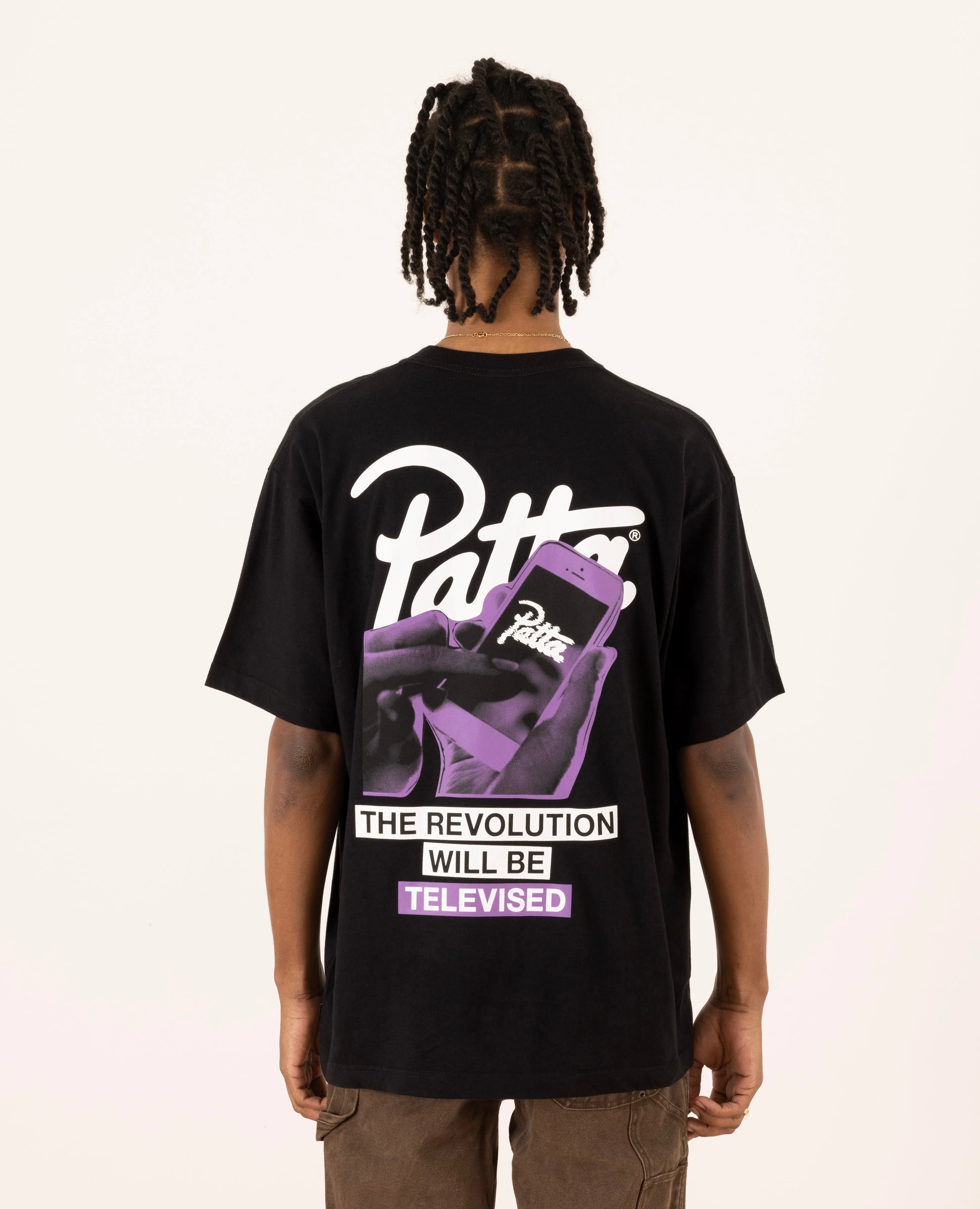 Patta Revolution T-Shirt (Black) sold by Patta product image thumbnail 3