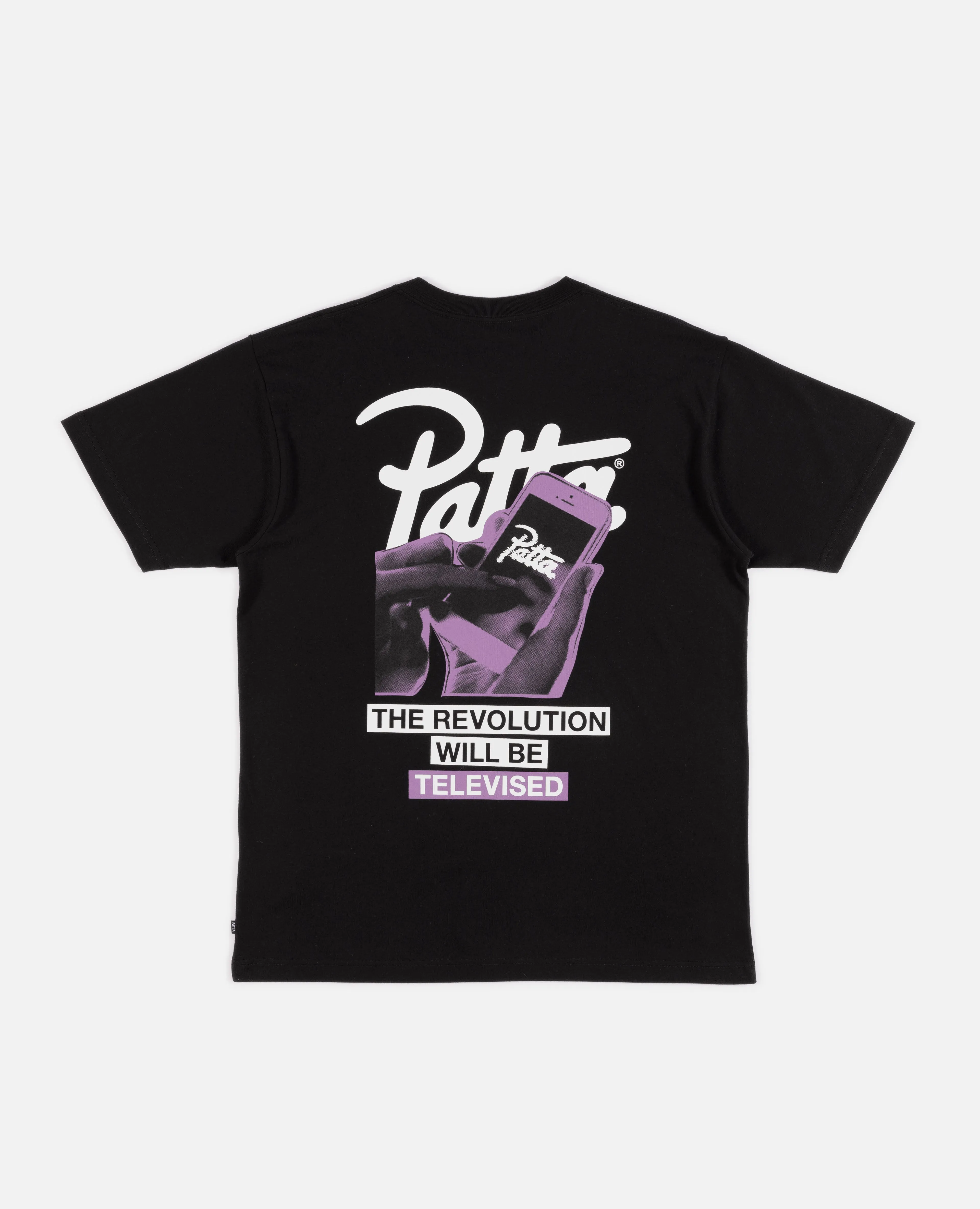 Patta Revolution T-Shirt (Black) sold by Patta