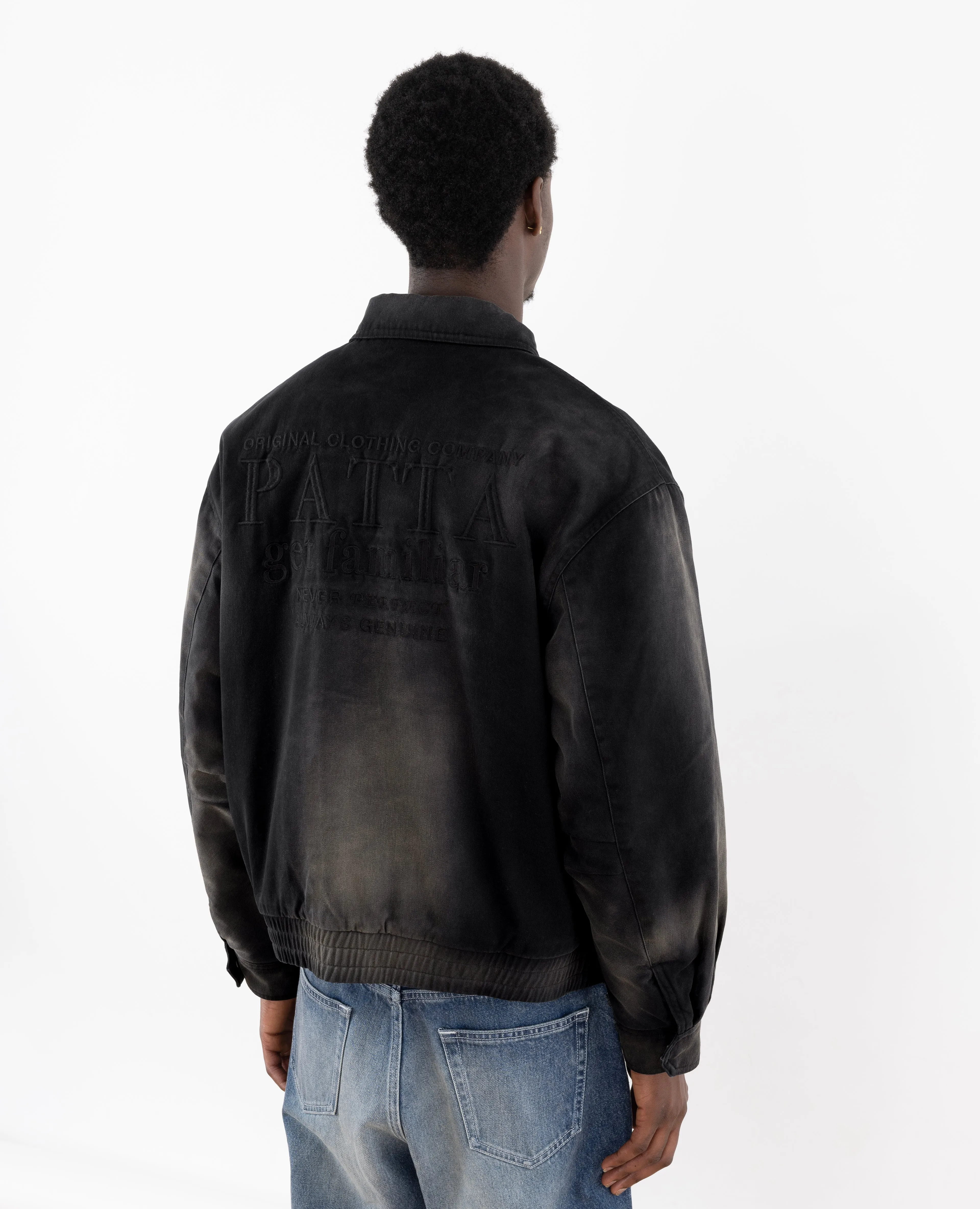 Patta Sun Bleached Jacket (Black) sold by Patta product image thumbnail 5