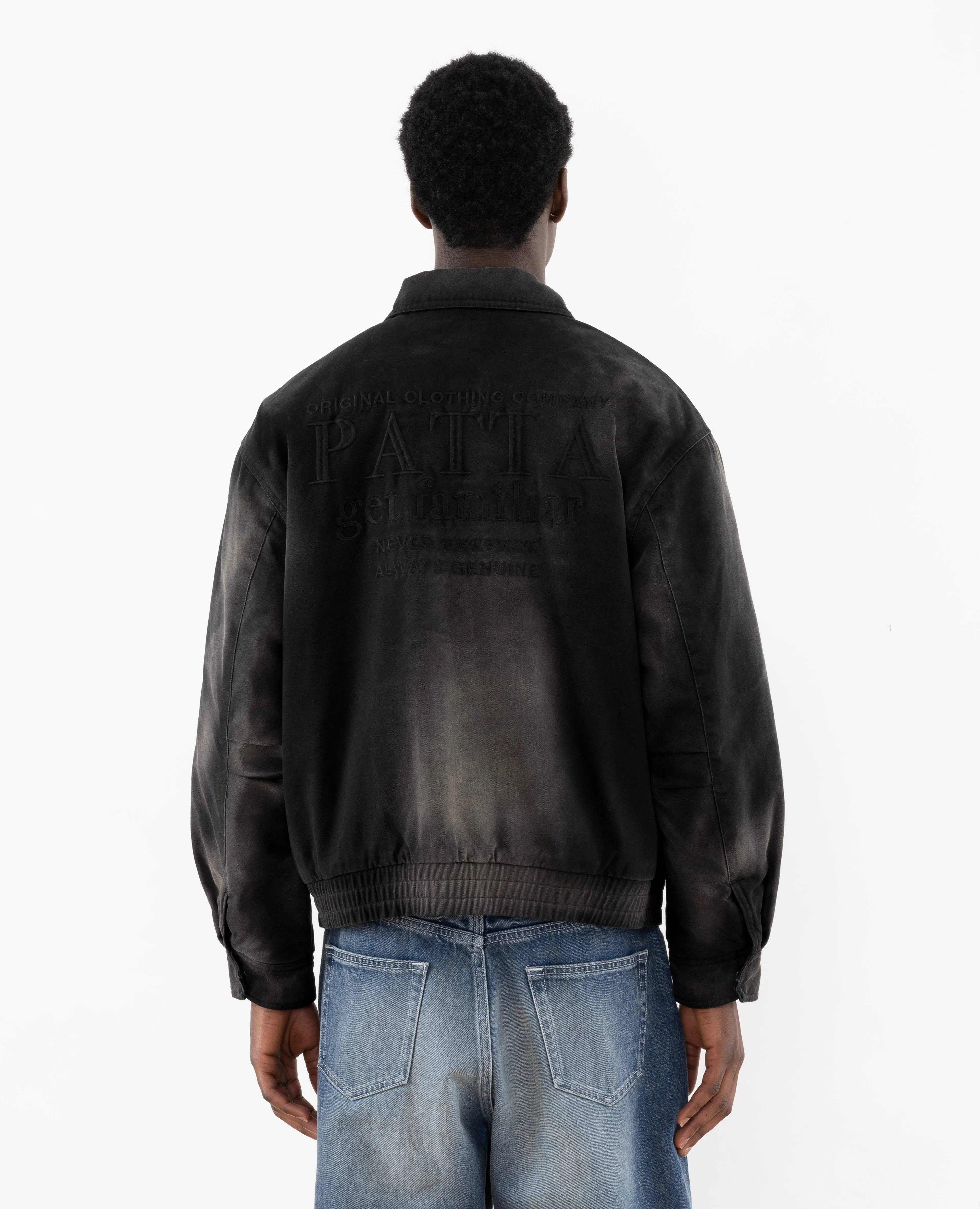 Patta Sun Bleached Jacket (Black) sold by Patta product image thumbnail 3