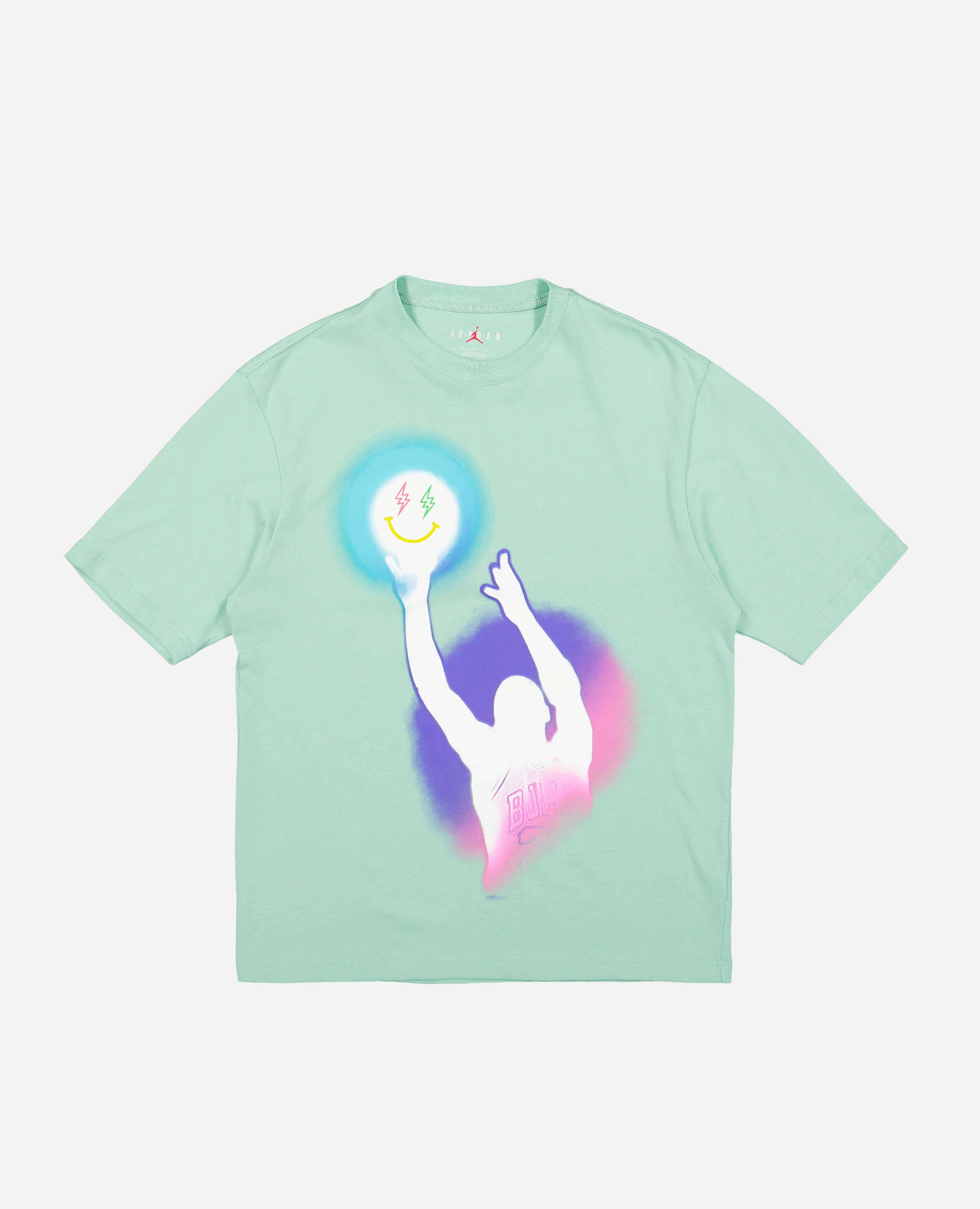 Jordan x J Balvin Short Sleeve T-Shirt (Enamel Green) sold by Patta