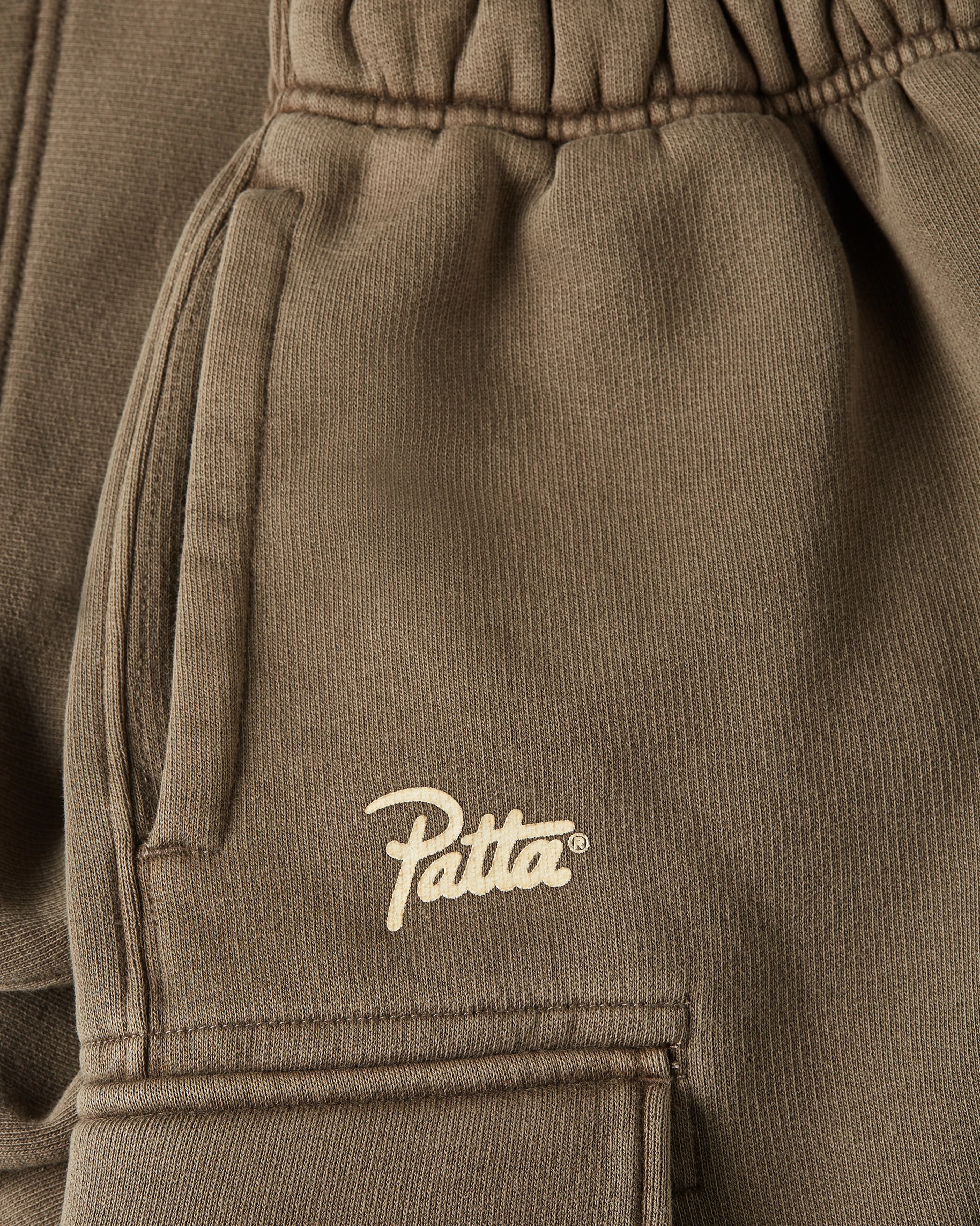 Patta Classic Washed Cargo Jogging Shorts (Morel) sold by Patta product image thumbnail 5