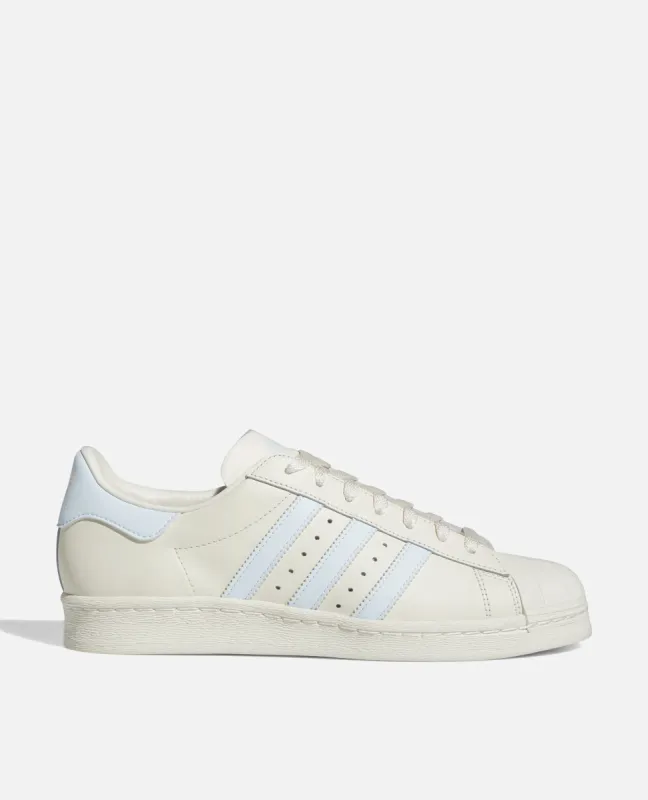 adidas Superstar 82 (Cloud White/Sky Tint/Off White) sold by Patta