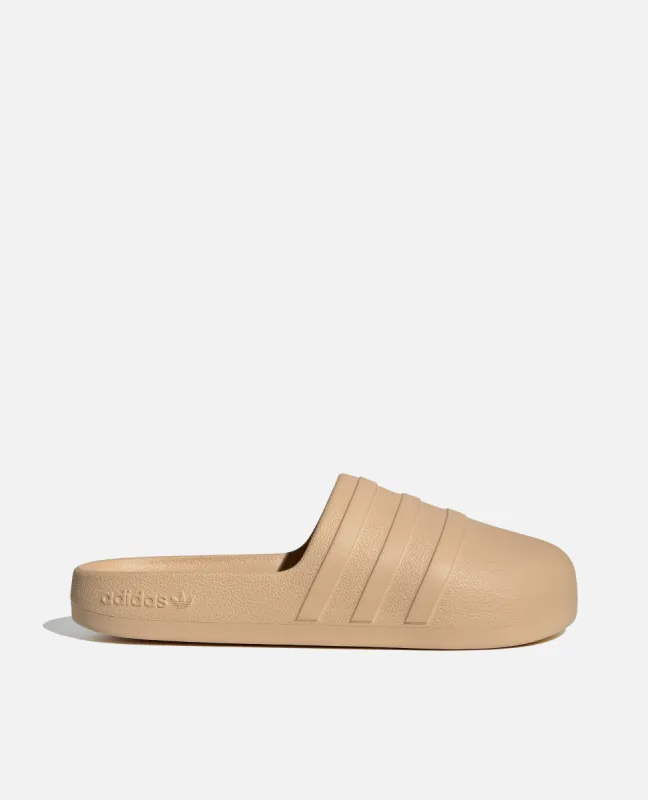 Adidas AdiFom Adilette (Magic Beige/Magic Beige/Core Black) sold by Patta