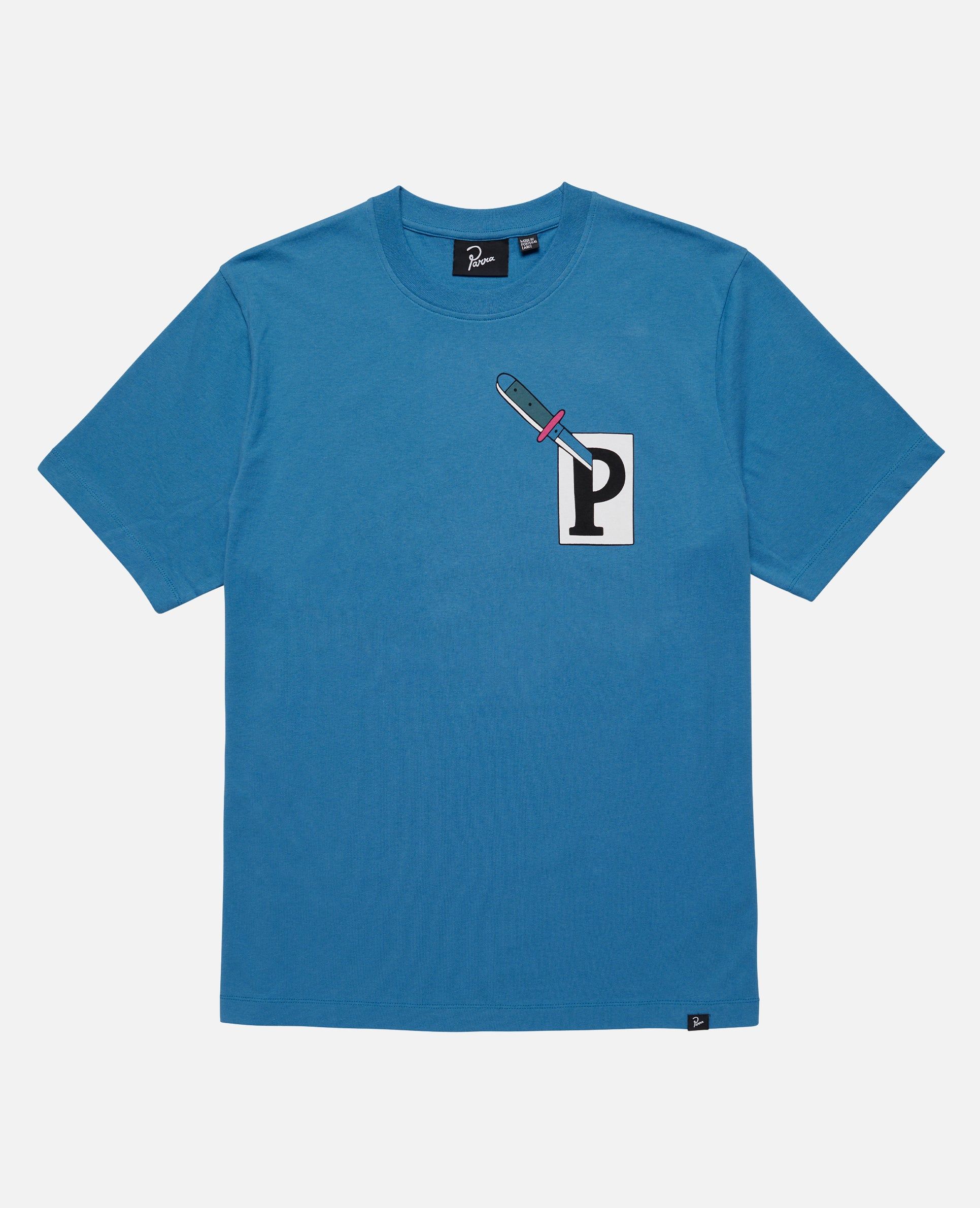 byParra Fucking Fork T-Shirt (Slate Blue) sold by Patta product image thumbnail 2