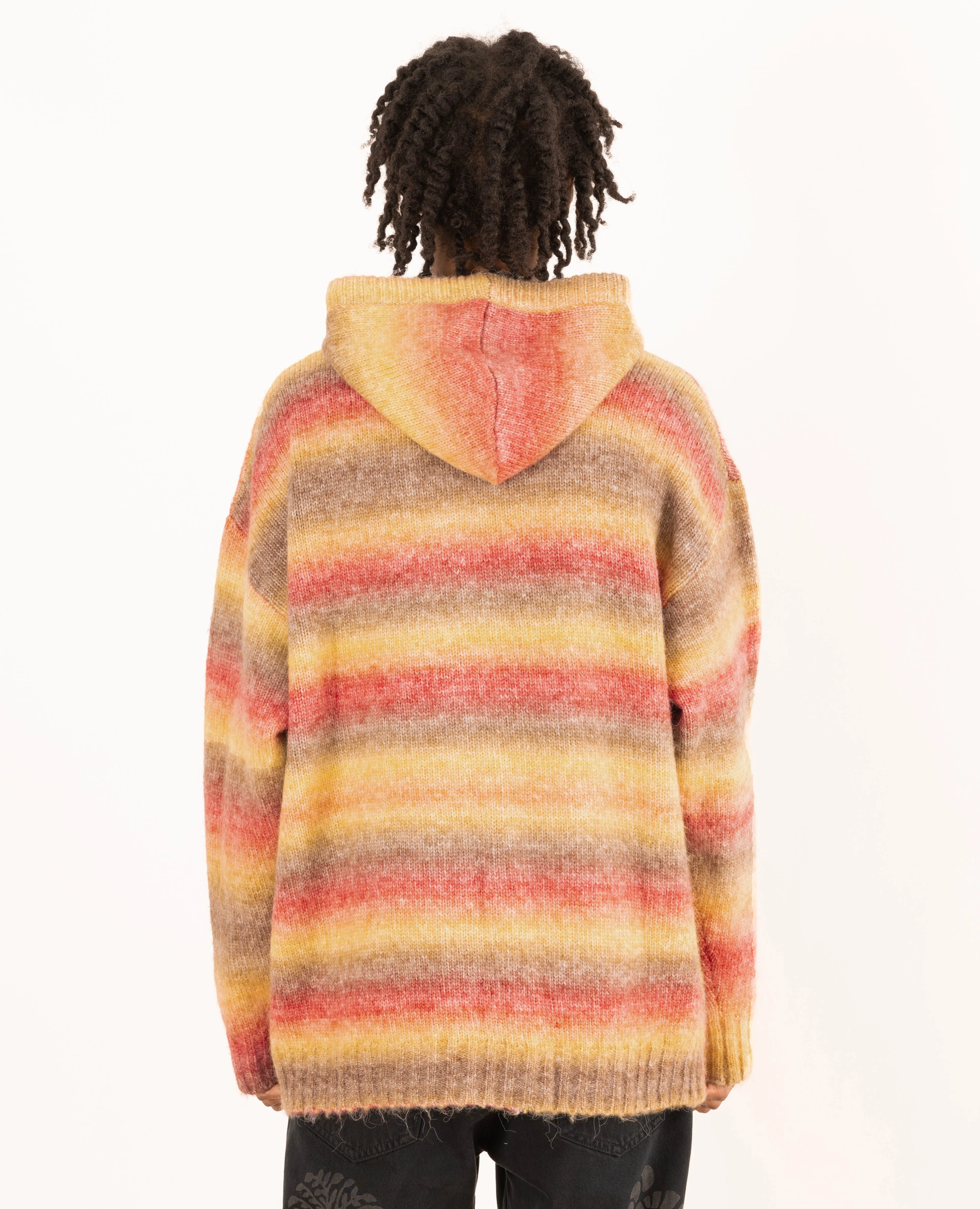 Patta Rainbow Knitted Hooded Sweater (Rainbow) sold by Patta product image thumbnail 3