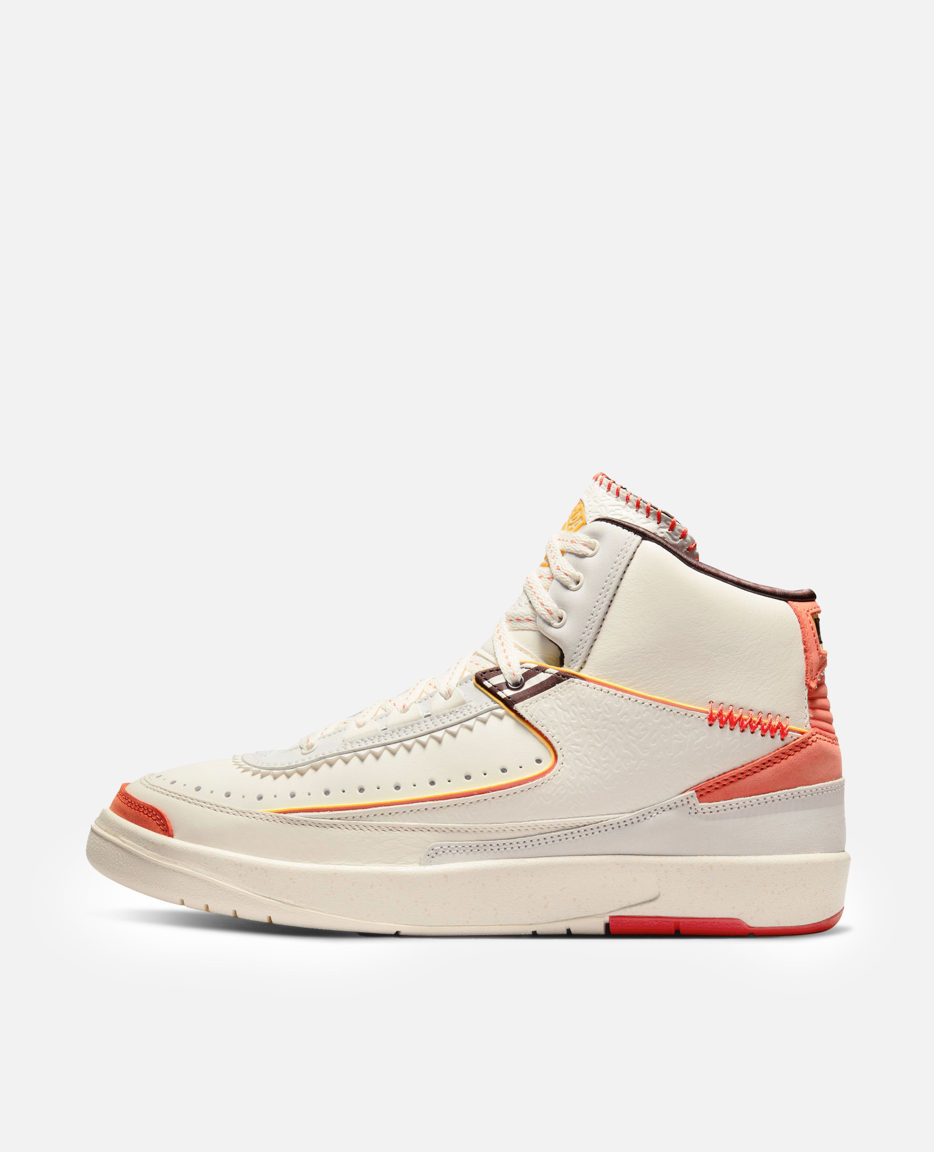 Air Jordan 2 Retro Sp (Sail/Citron Pulse-Orange-Cinnamon) sold by Patta product image thumbnail 3