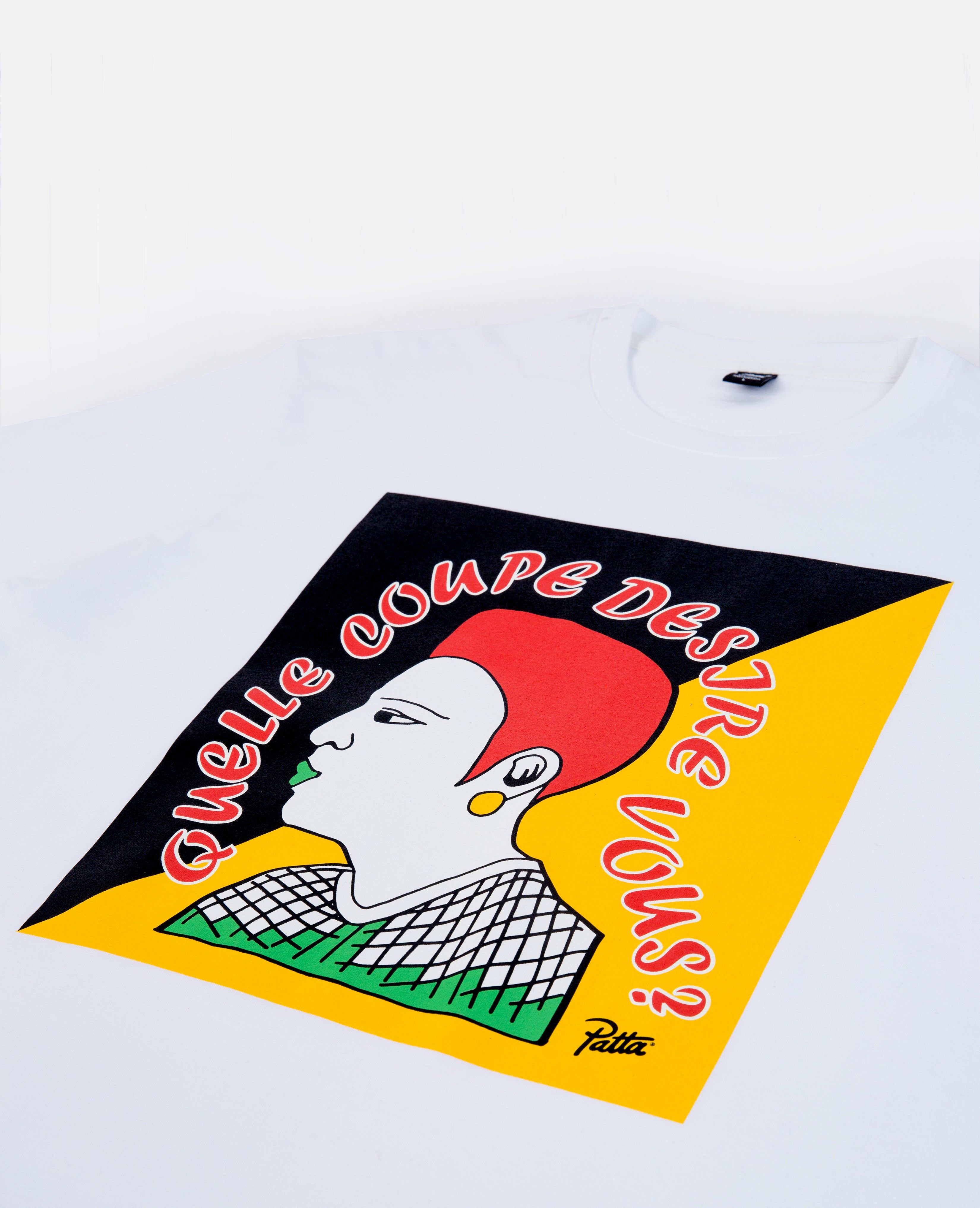 Patta Self Care Coupe T-Shirt (White) sold by Patta product image thumbnail 3