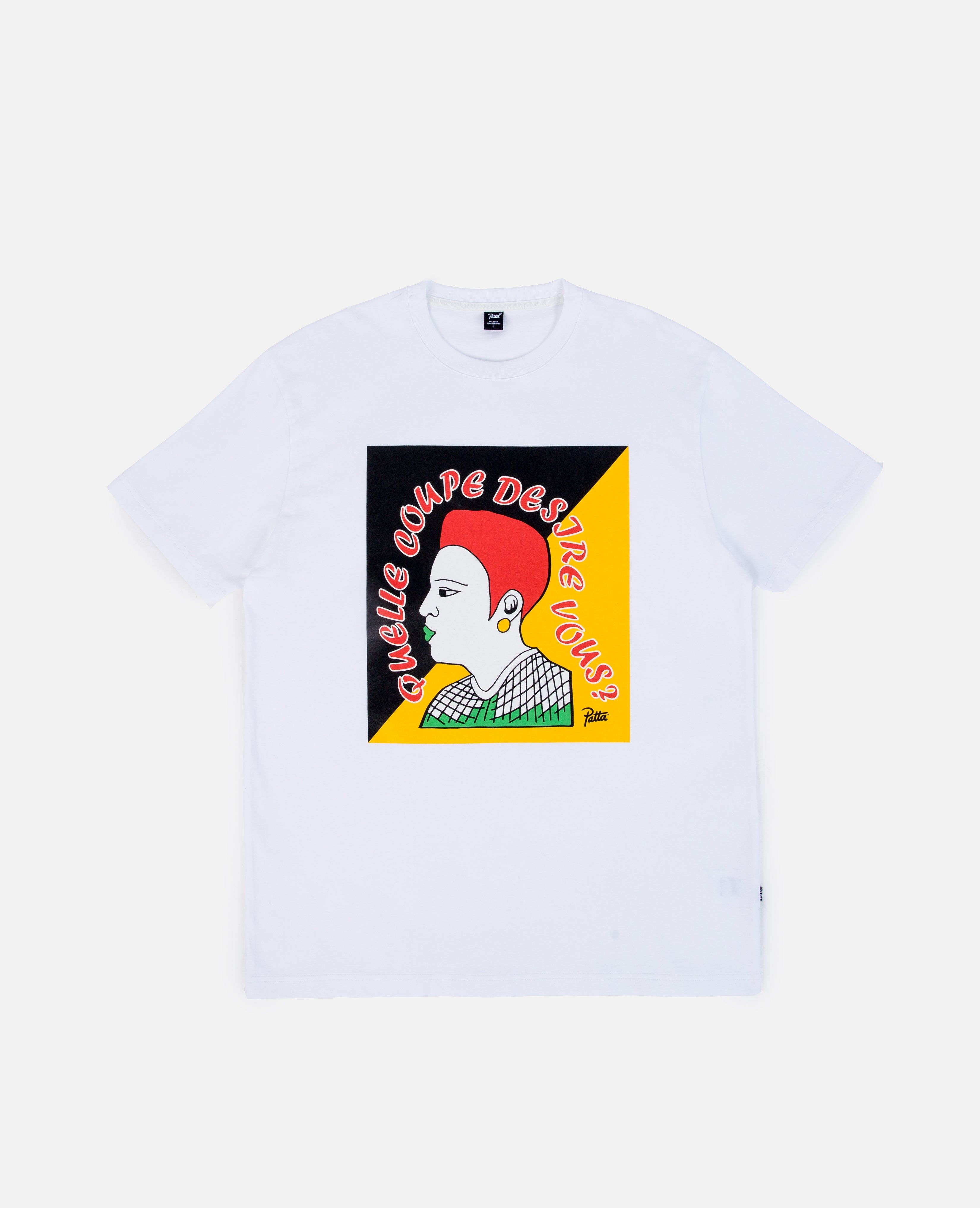 Patta Self Care Coupe T-Shirt (White) sold by Patta