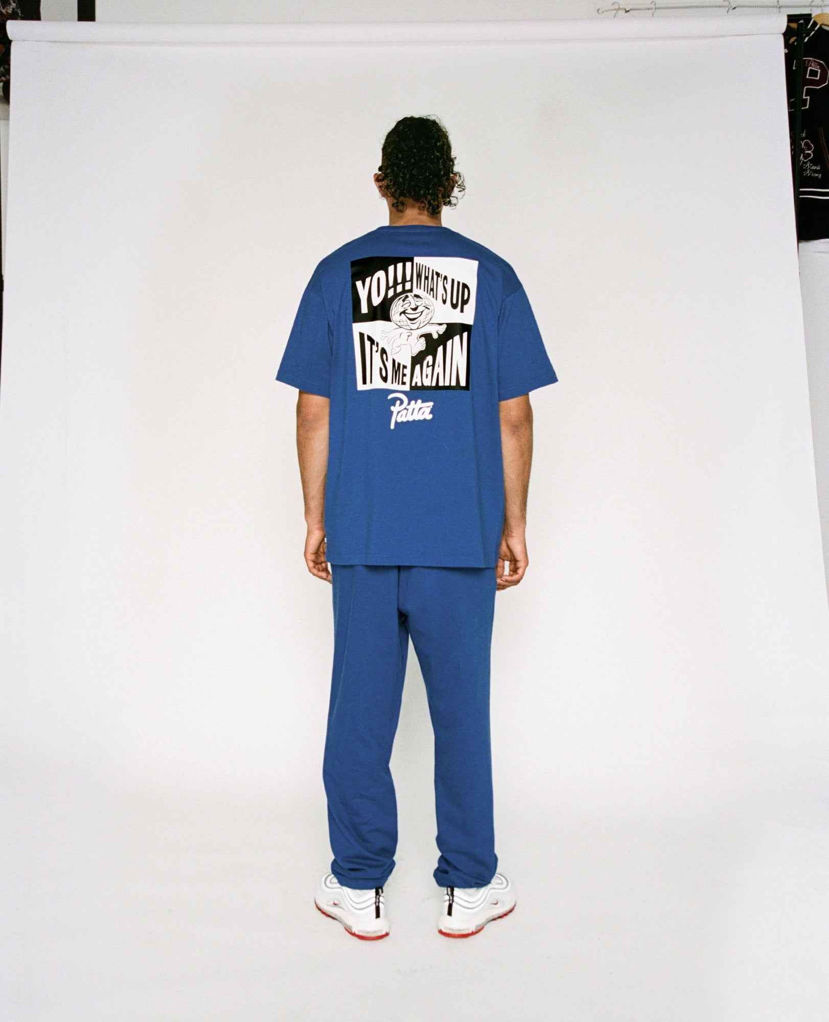 Patta Yo What'S Up T-Shirt (Monaco Blue) sold by Patta product image thumbnail 3