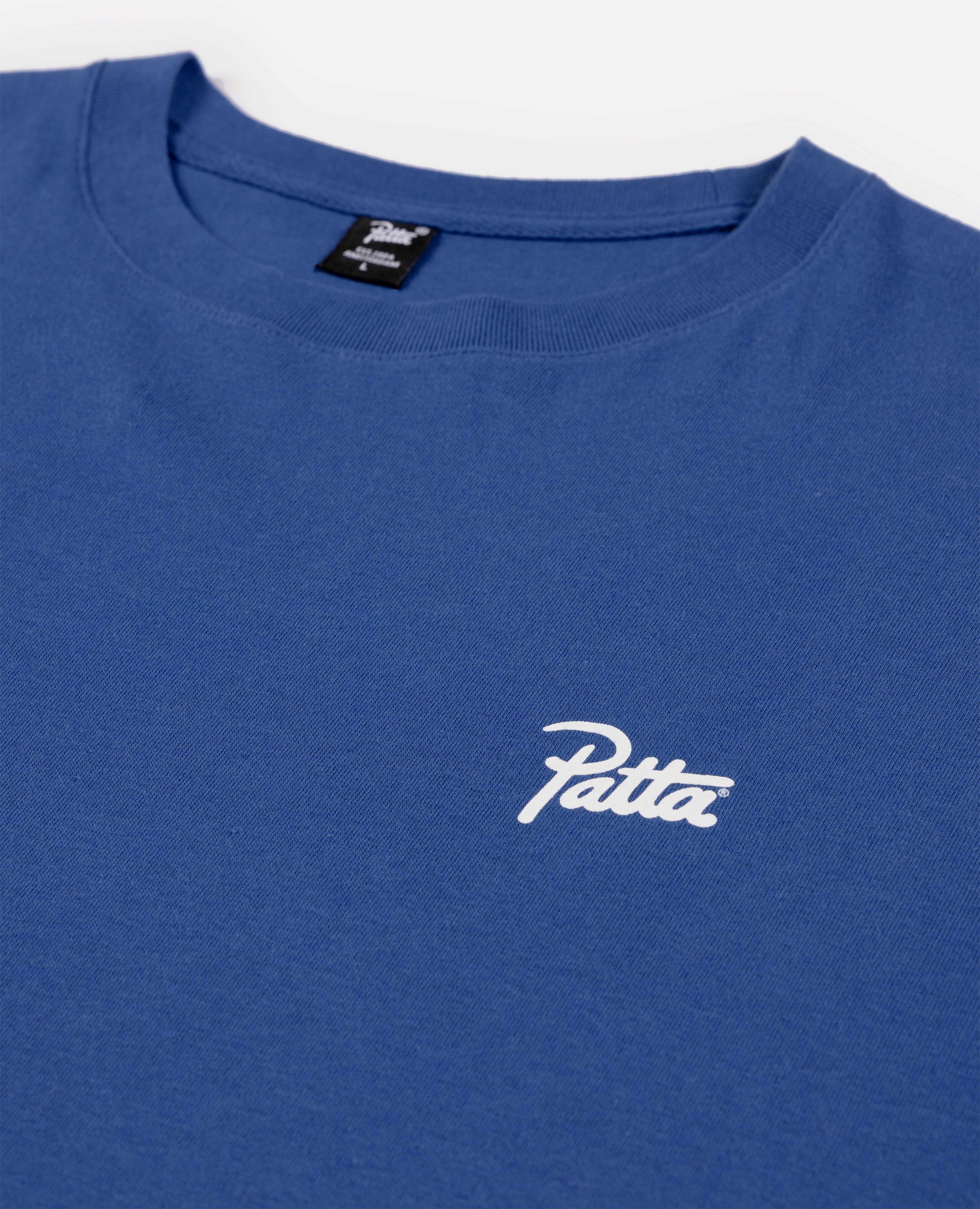 Patta Yo What'S Up T-Shirt (Monaco Blue) sold by Patta product image thumbnail 4