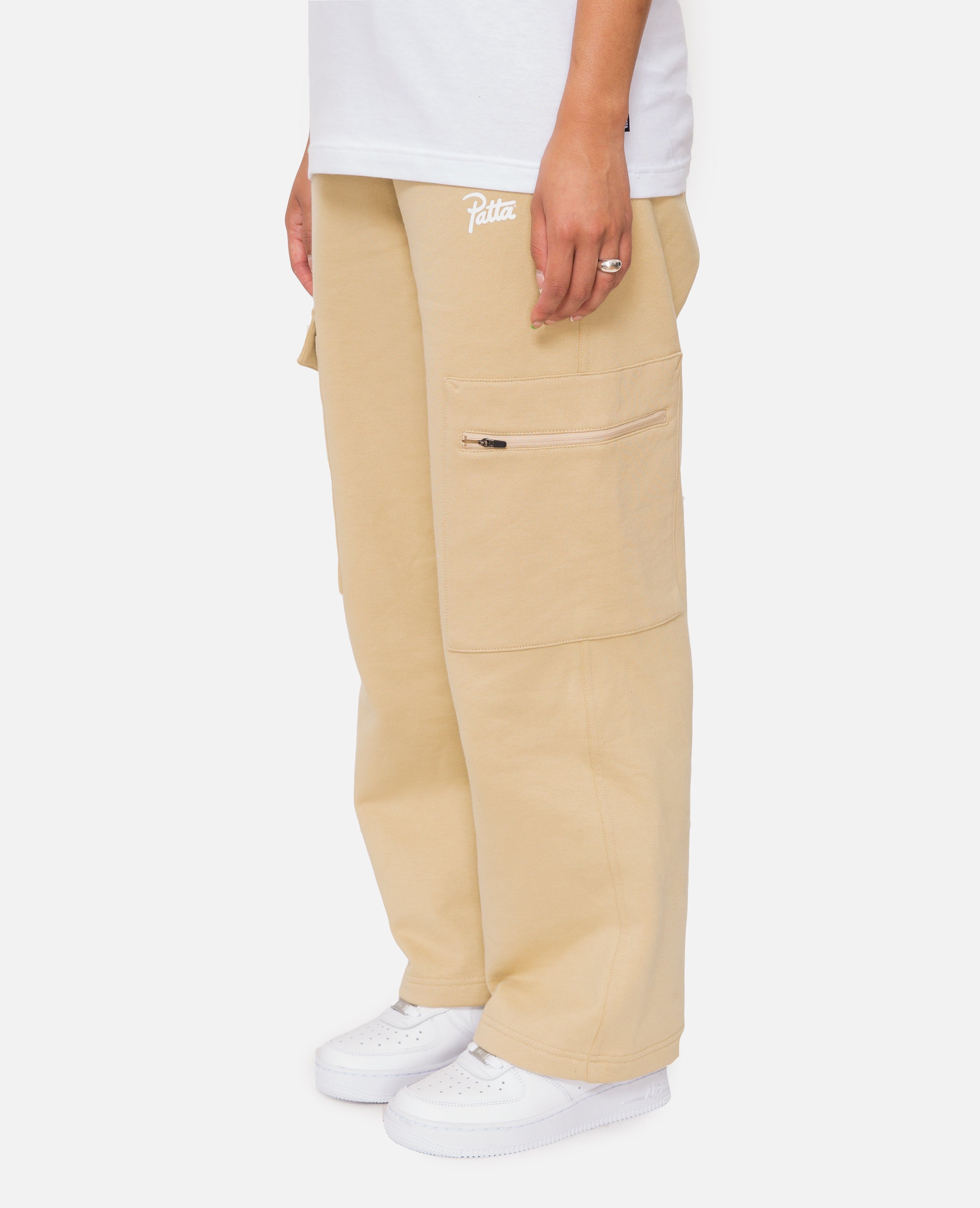 Patta Basic Cargo Jogging Pants (Pale Khaki) sold by Patta product image thumbnail 3