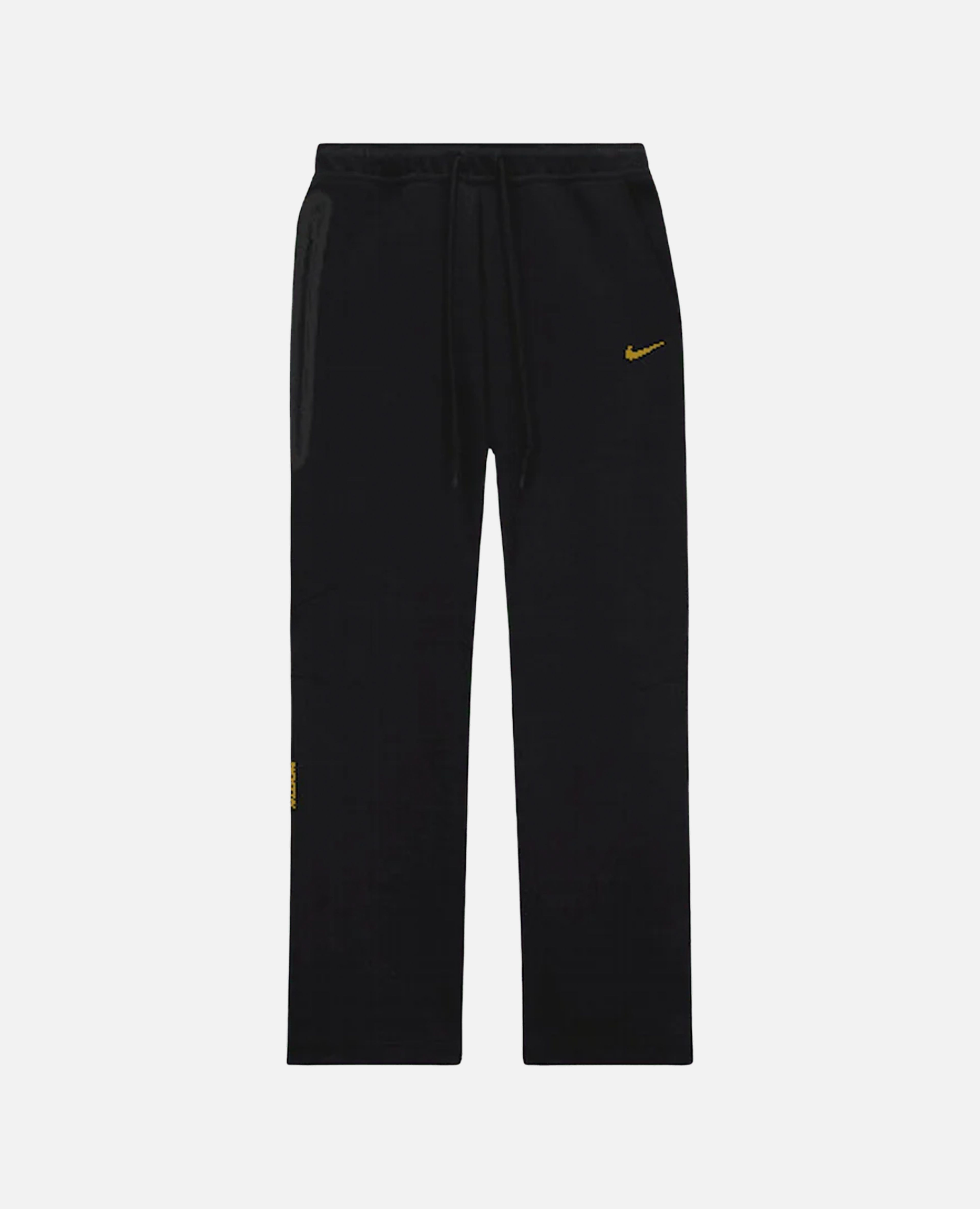 Nike NOCTA Tech Fleece Open Hem Sweatpants (Black/University Gold) sold by Patta