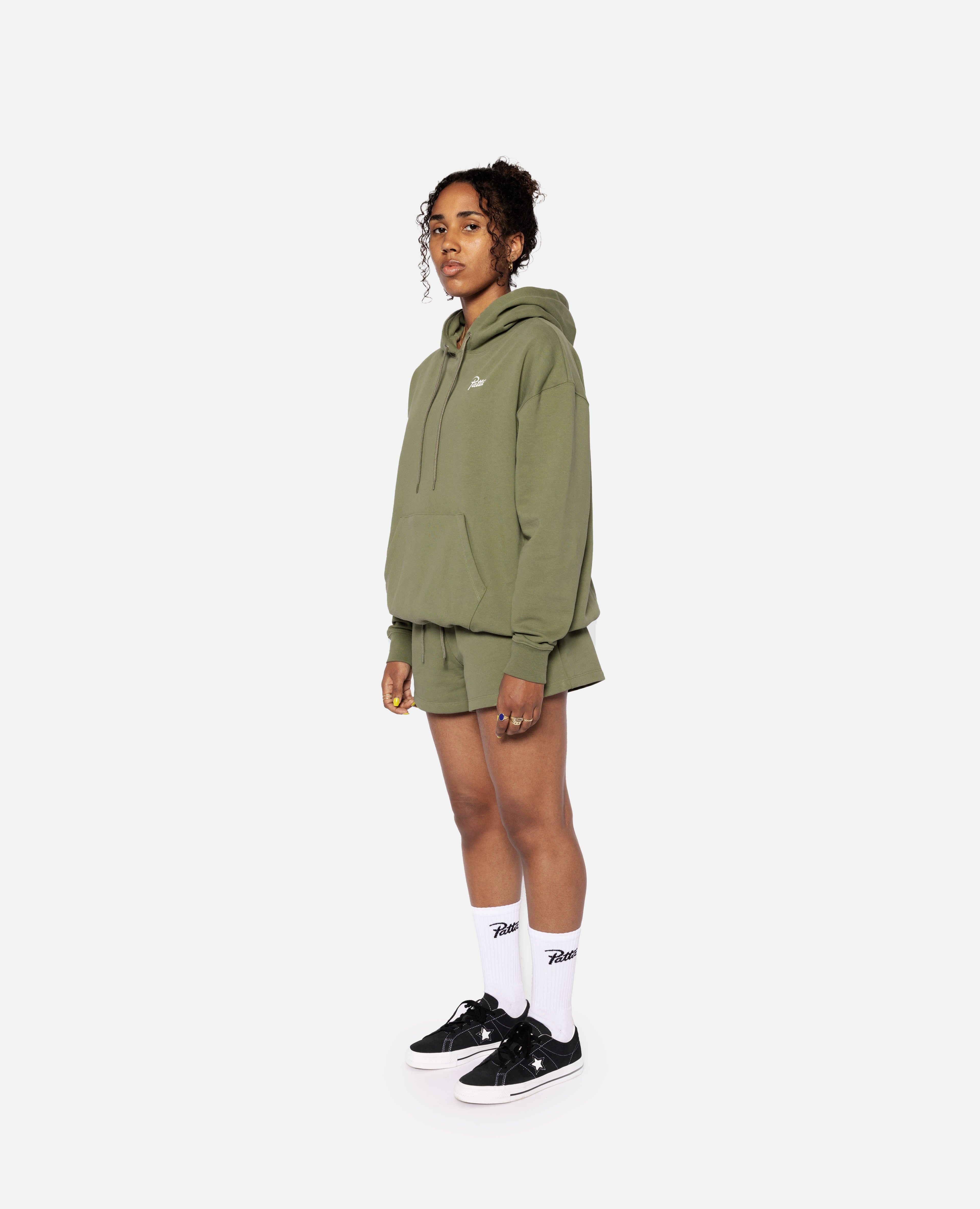 Patta Femme Basic Hooded Sweater (Olivine) sold by Patta product image thumbnail 3