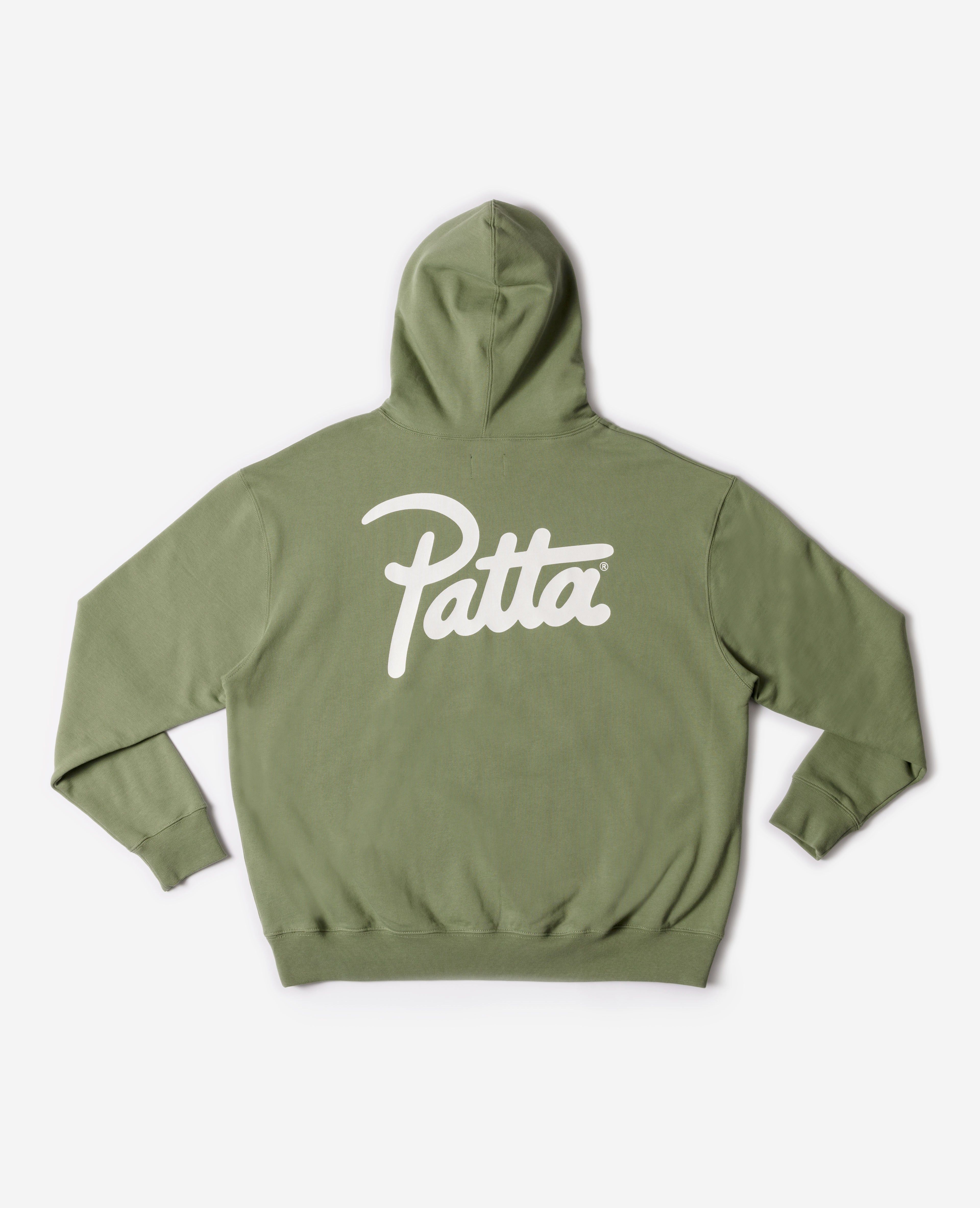 Patta Femme Basic Hooded Sweater (Olivine) sold by Patta