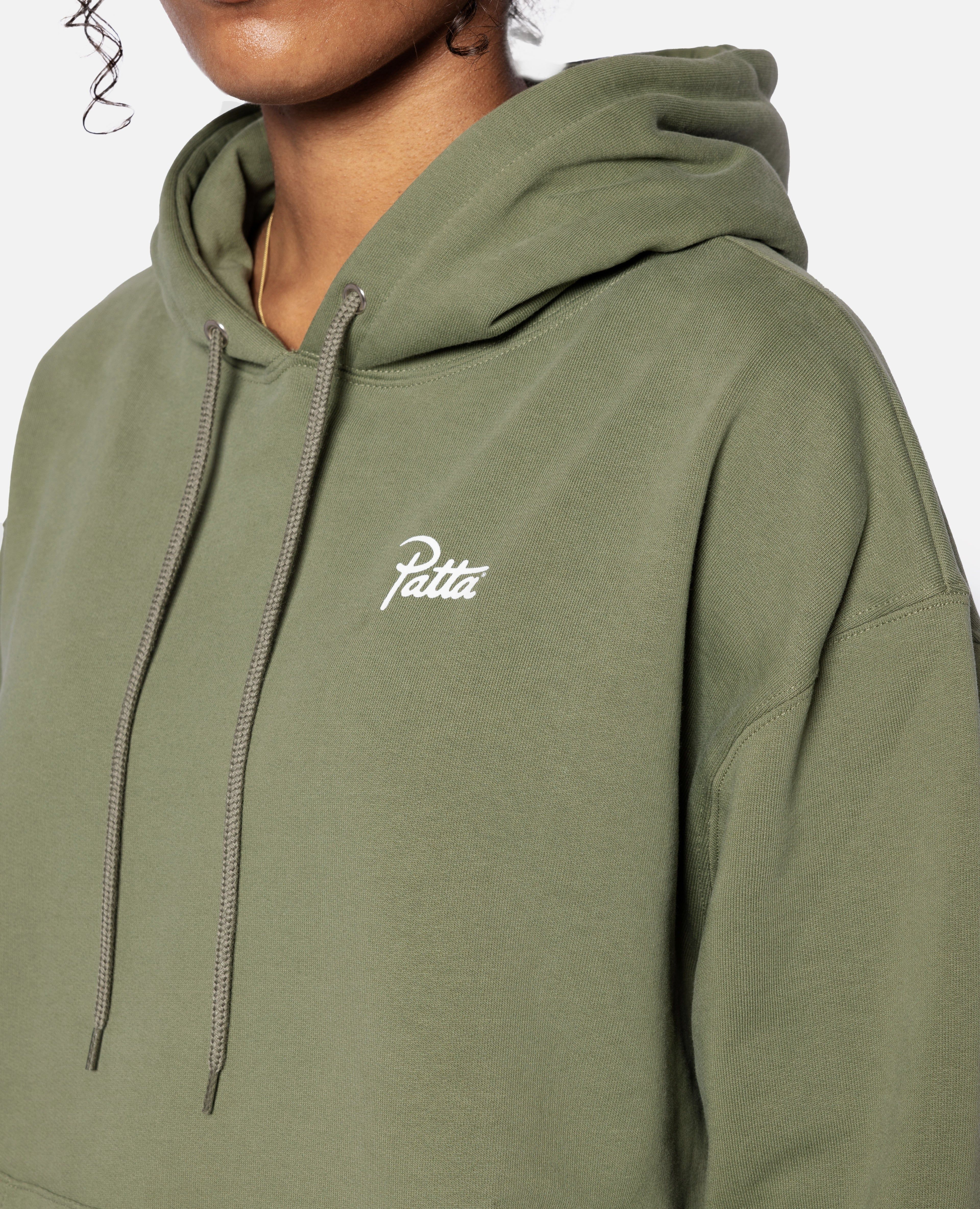 Patta Femme Basic Hooded Sweater (Olivine) sold by Patta product image thumbnail 5