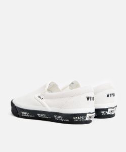 Vans x WTAPS UA OG Classic Slip-On LX (GPS/White/Black) sold by Patta