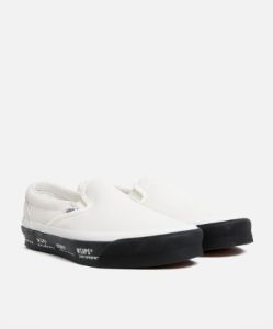 Vans x WTAPS UA OG Classic Slip-On LX (GPS/White/Black) sold by Patta