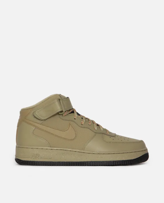 Nike Air Force 1 Mid '07 (Neutral Olive/Neutral Olive-Black) sold by Patta