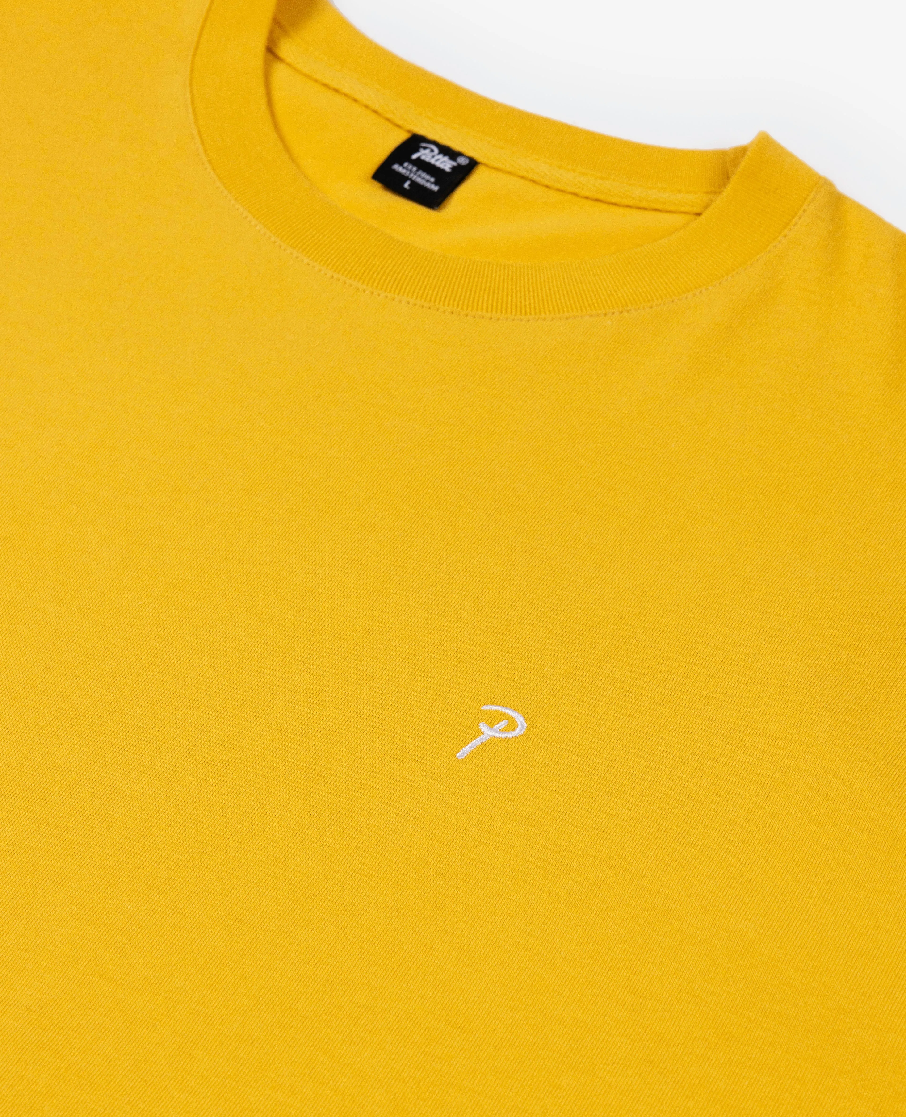 Patta Basic Script P T-Shirt (Yolk Yellow) sold by Patta product image thumbnail 3