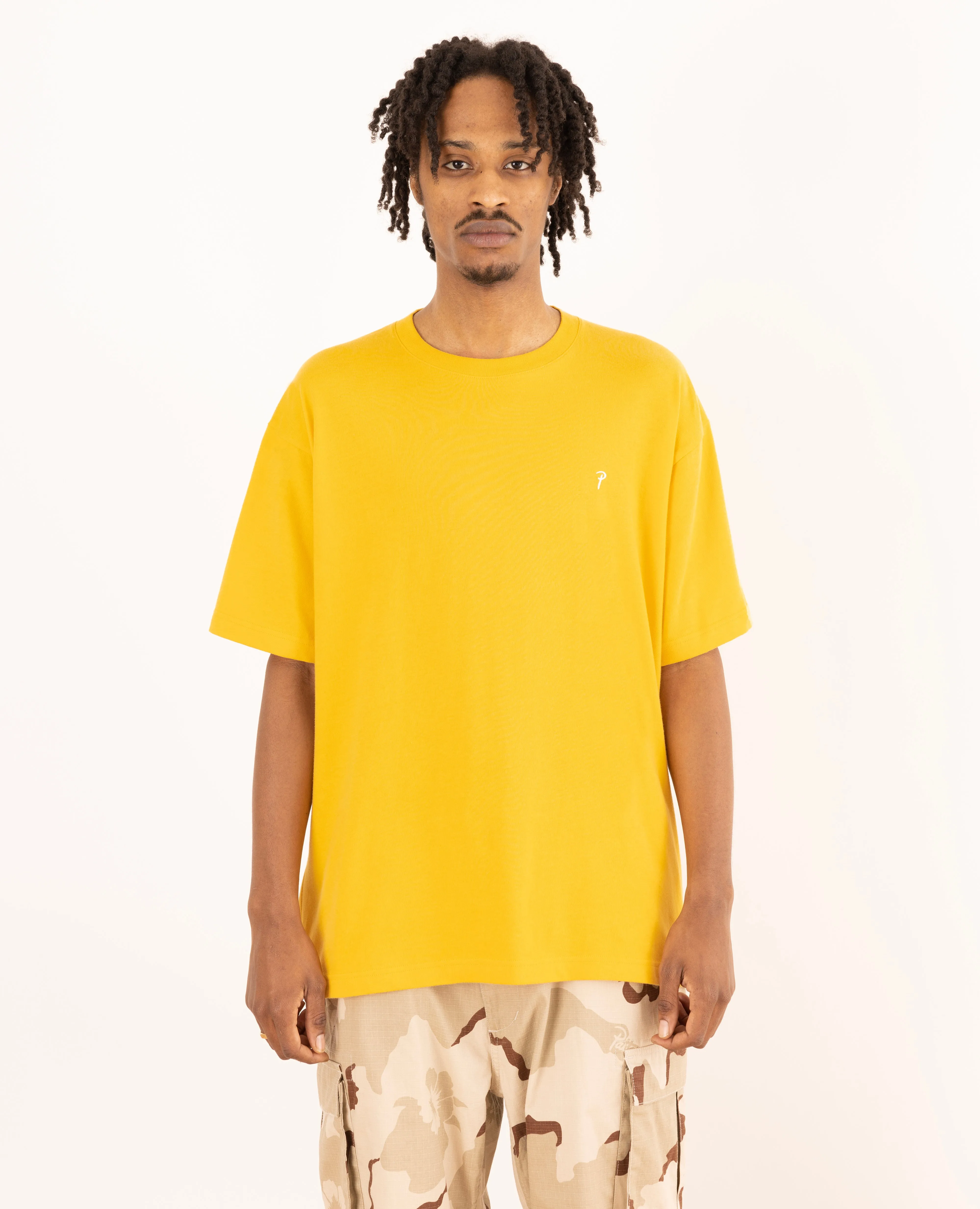 Patta Basic Script P T-Shirt (Yolk Yellow) sold by Patta product image thumbnail 2