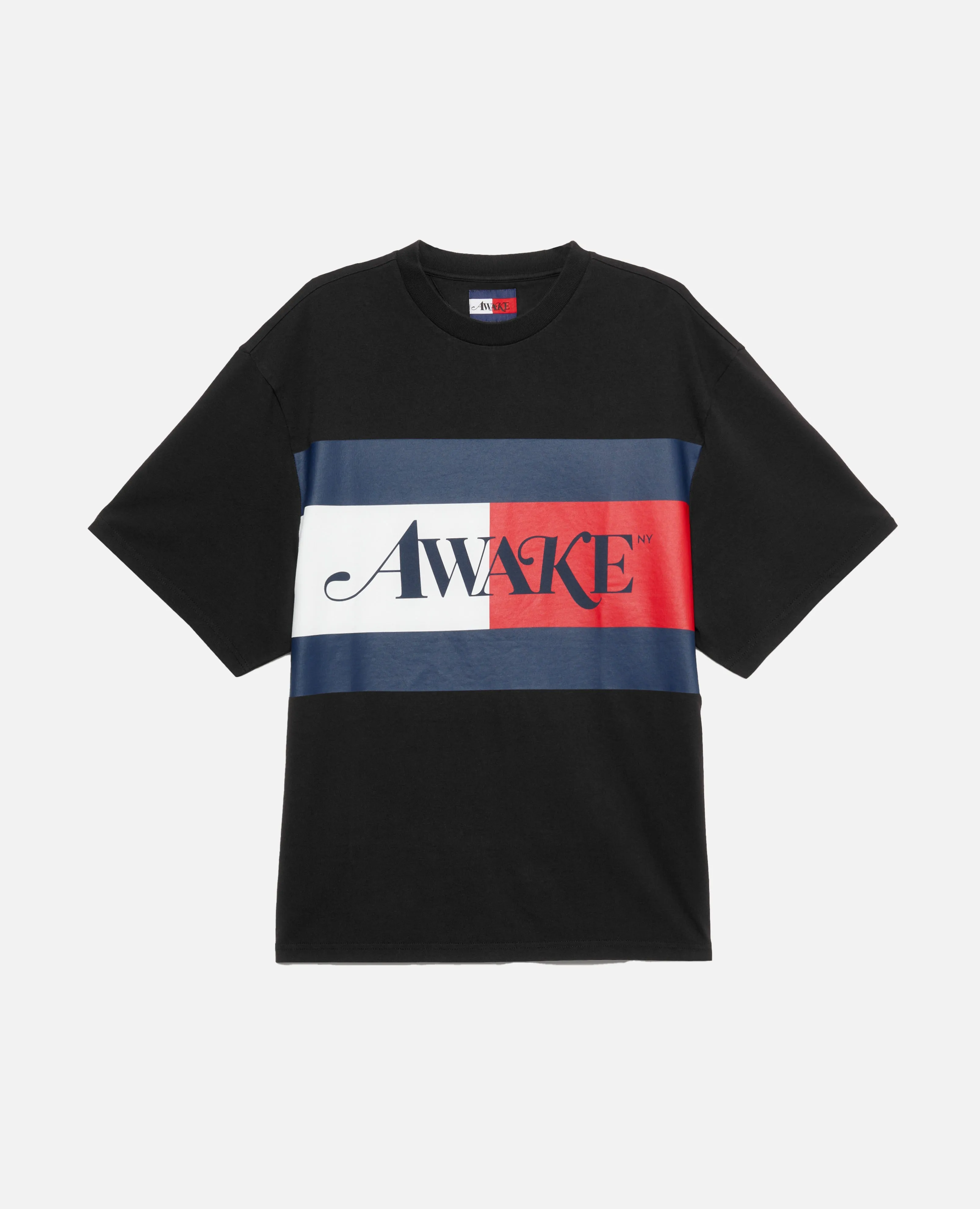 Tommy X Awake Flag T-Shirt (Black) sold by Patta