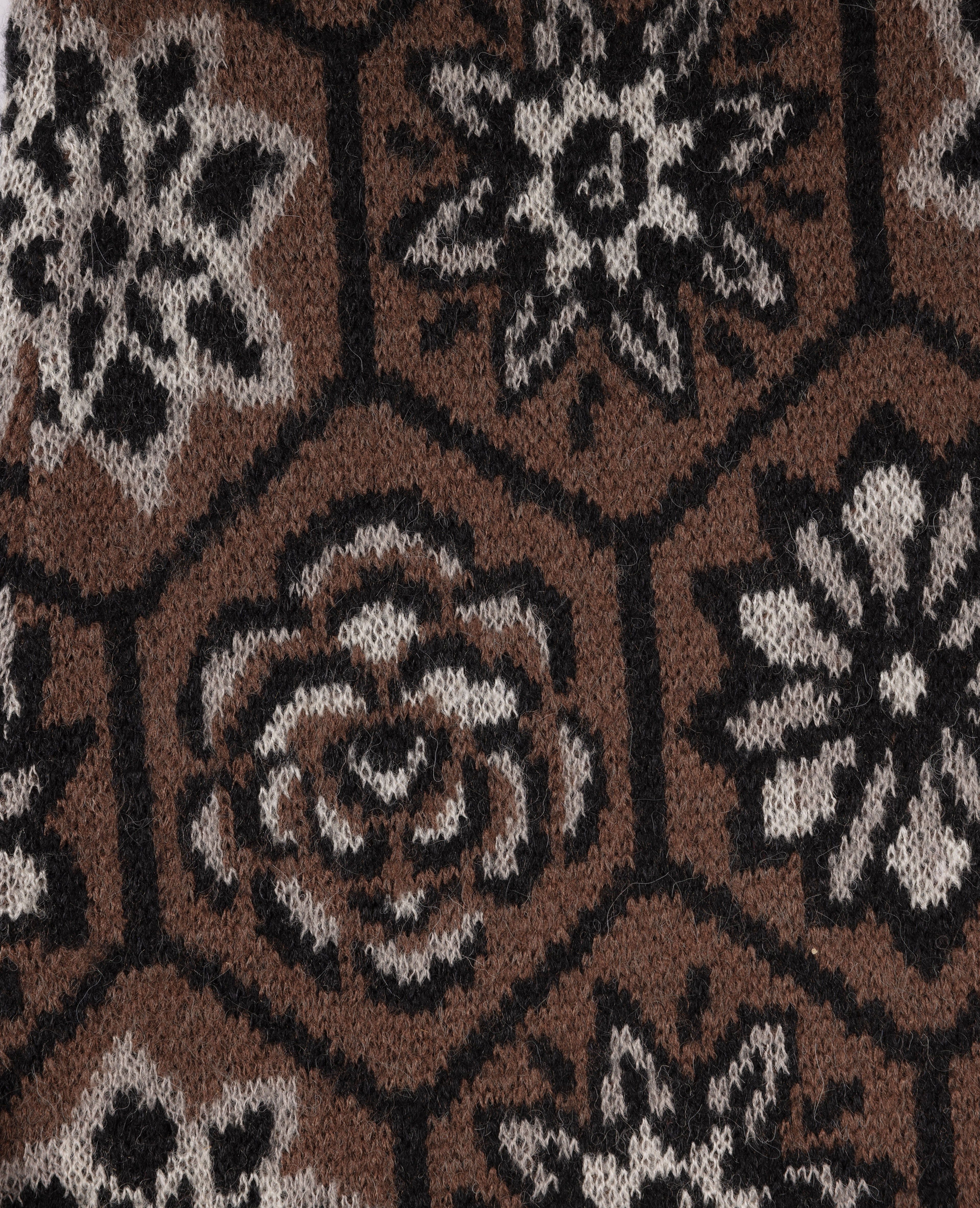 Patta Wall Flower Knitted Pants (Chesnut/Dark Gull Gray) sold by Patta product image thumbnail 7