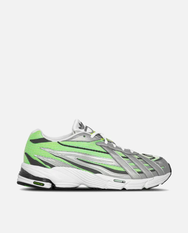 Adidas Orketro (Footwear White/Silver Metallic/Solar Green) sold by Patta
