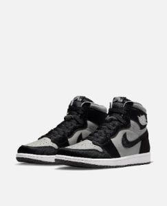 WMNS Air Jordan 1 Retro Hi OG (Medium Grey/Black-White) sold by Patta