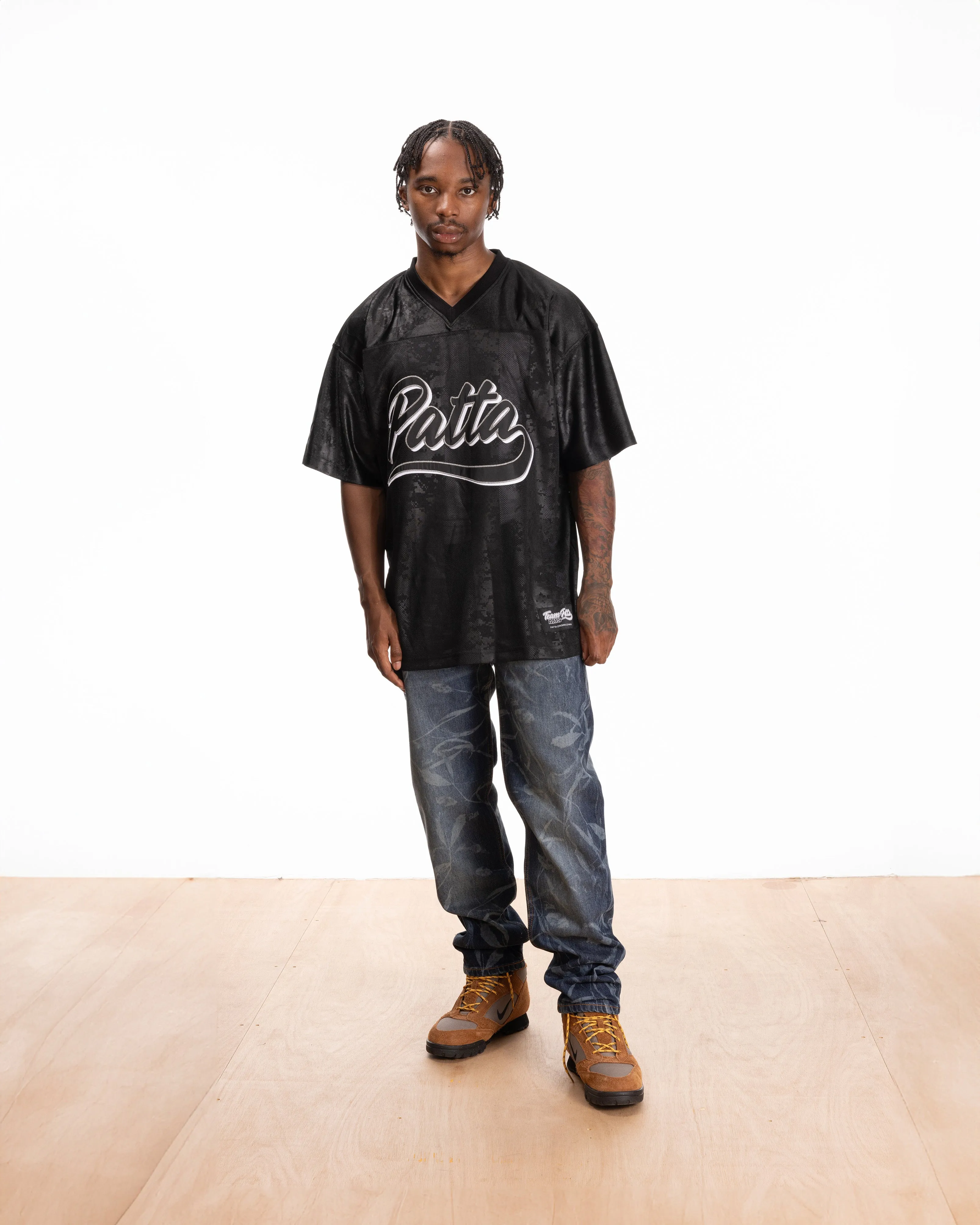Patta Digi Lobi Mesh Football Jersey (Black) sold by Patta product image thumbnail 4
