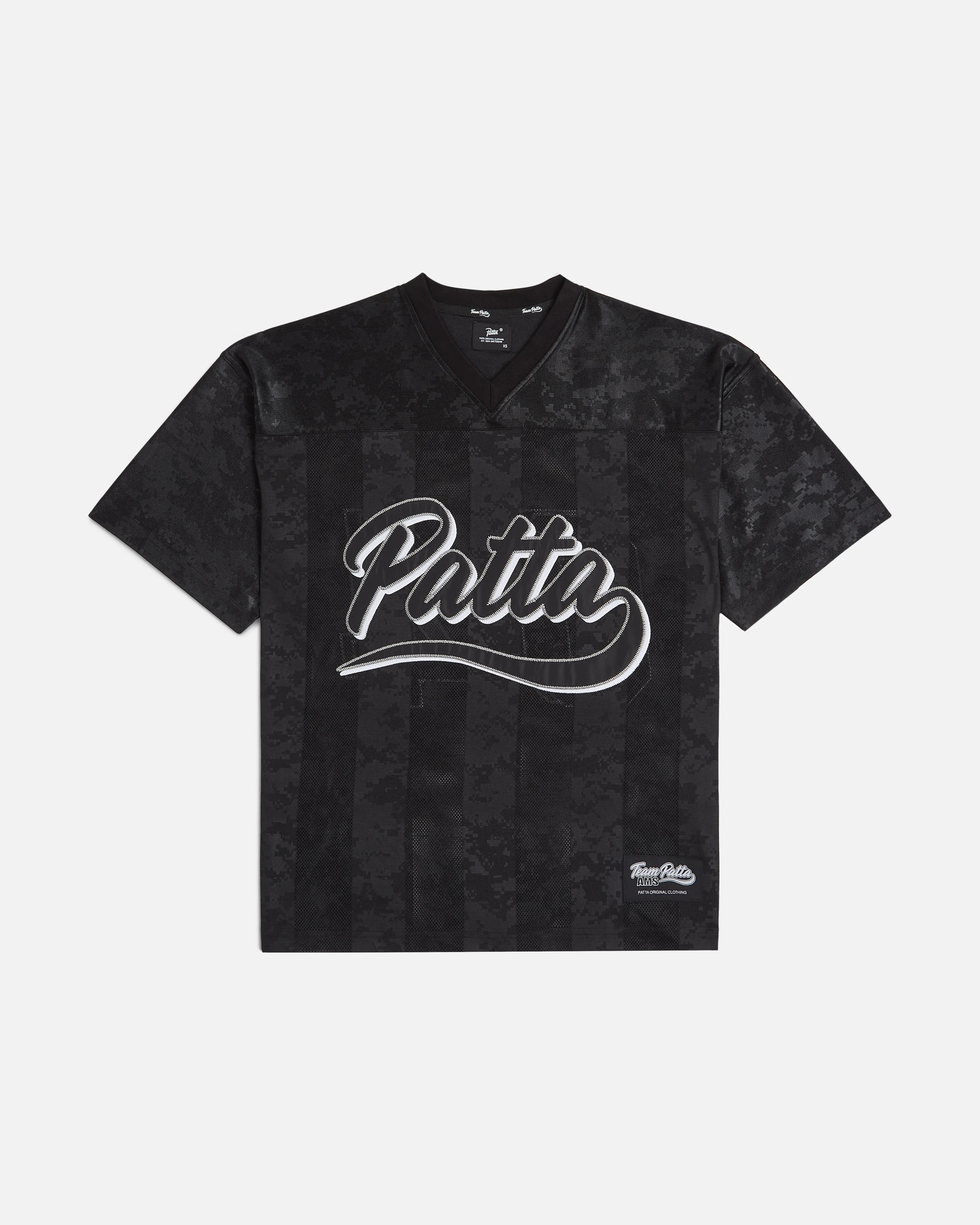 Patta Digi Lobi Mesh Football Jersey (Black) sold by Patta
