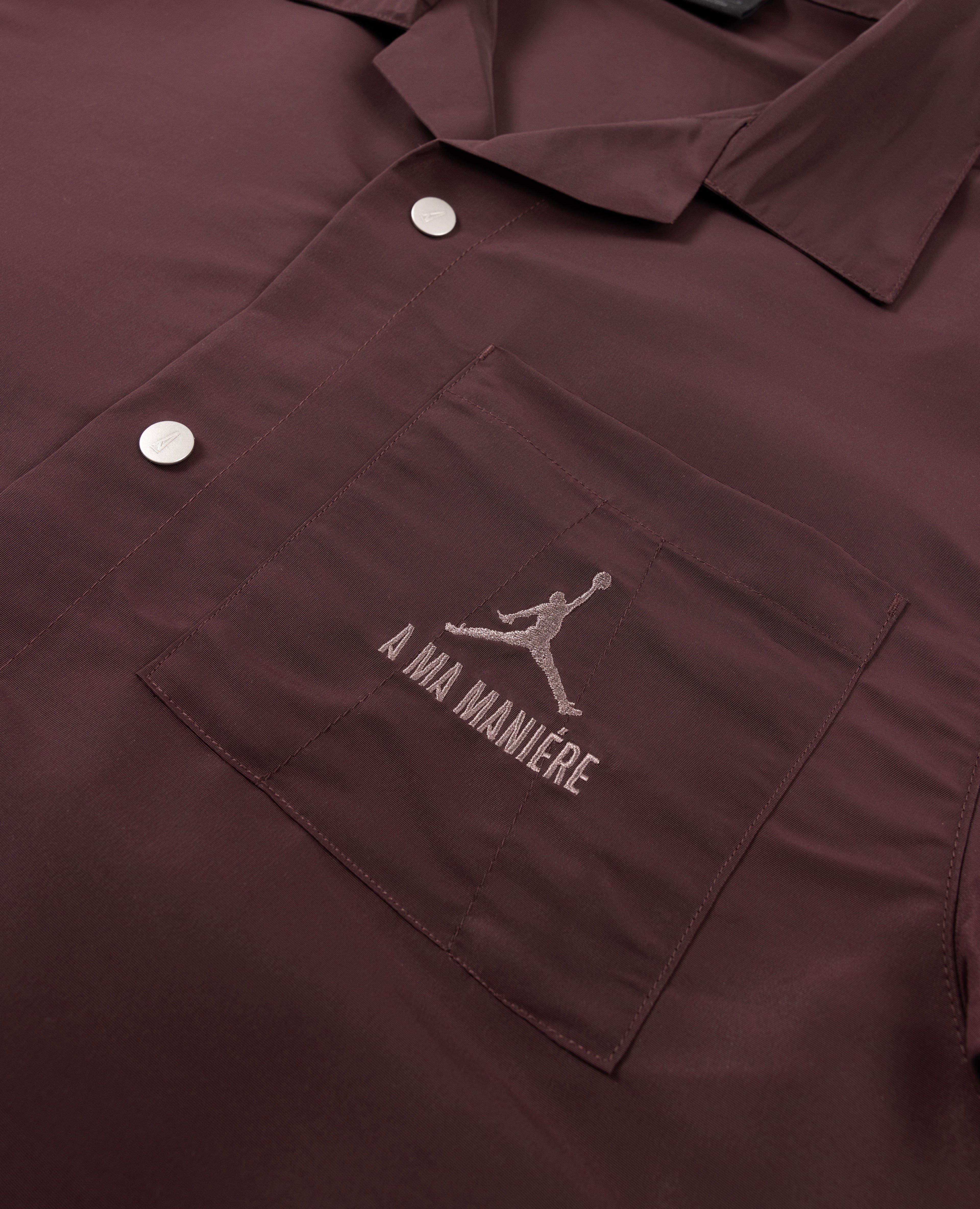 Jordan x A Ma Maniére Shooting Shirt (Mahogany) sold by Patta product image thumbnail 2