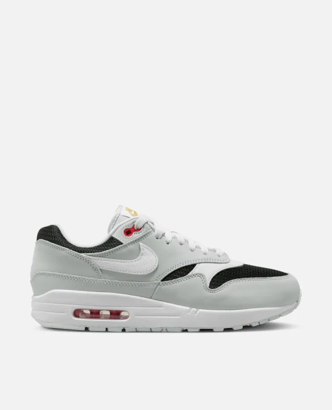 Nike Air Max 1 Premium Urawa 2.0 (Pure Platinum/White-Black-Sport Red) made by Patta