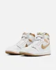 Nike WMNS Air Jordan 1 Retro Hi OG (White/Metallic Gold-Gum Light Brown) sold by Patta