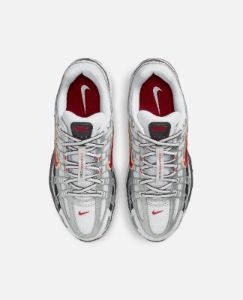 Nike WMNS P-6000 (White/Varsity Red-Mtlc Platinum) sold by Patta