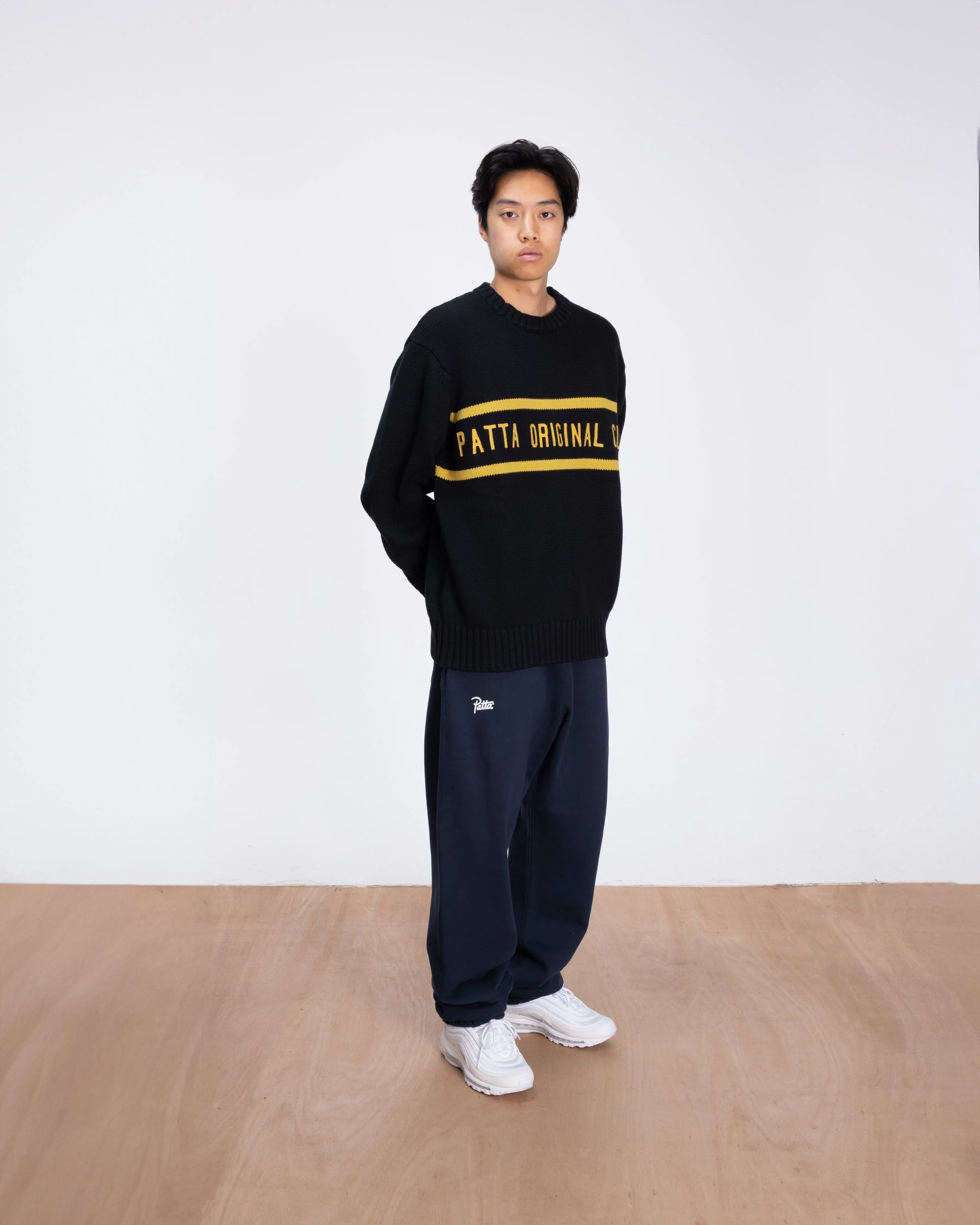Patta Original Clothing Knitted Jumper (Black) sold by Patta product image thumbnail 2
