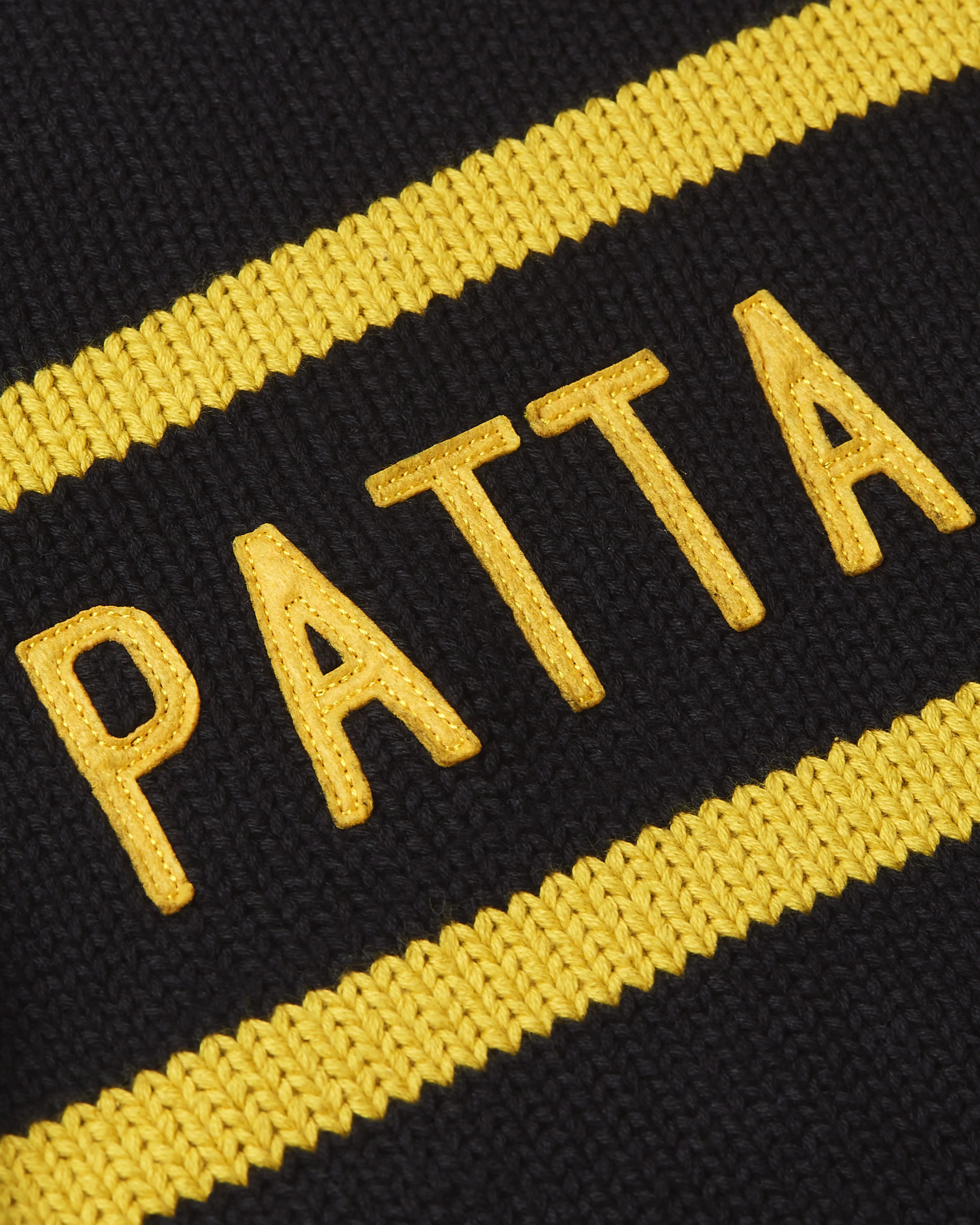 Patta Original Clothing Knitted Jumper (Black) sold by Patta product image thumbnail 3