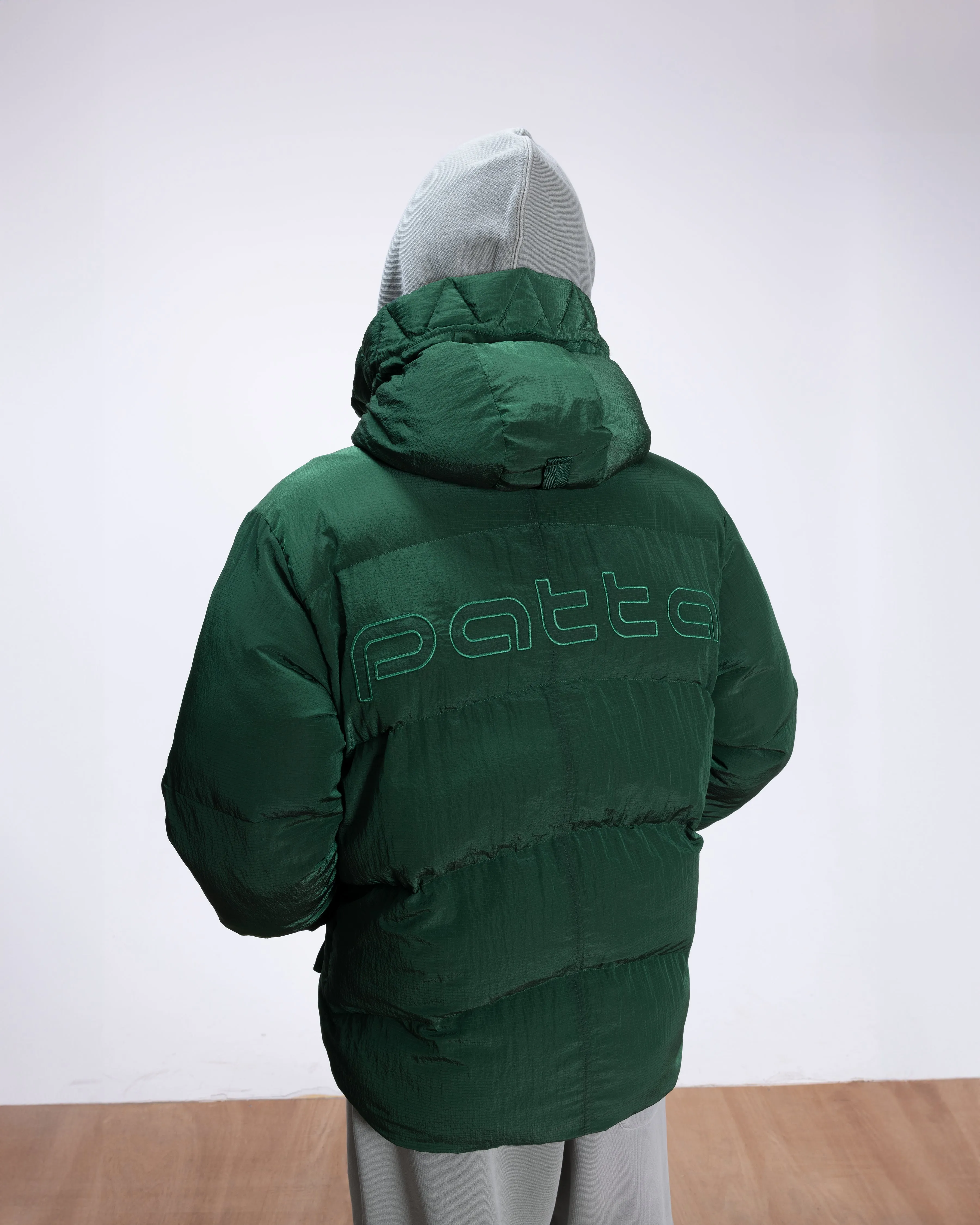Patta Ripstop Puffer Jacket (June Bug) sold by Patta product image thumbnail 2