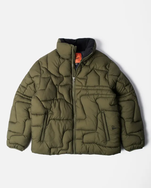 byParra Boring Village Puffer Jacket (Green) sold by Patta